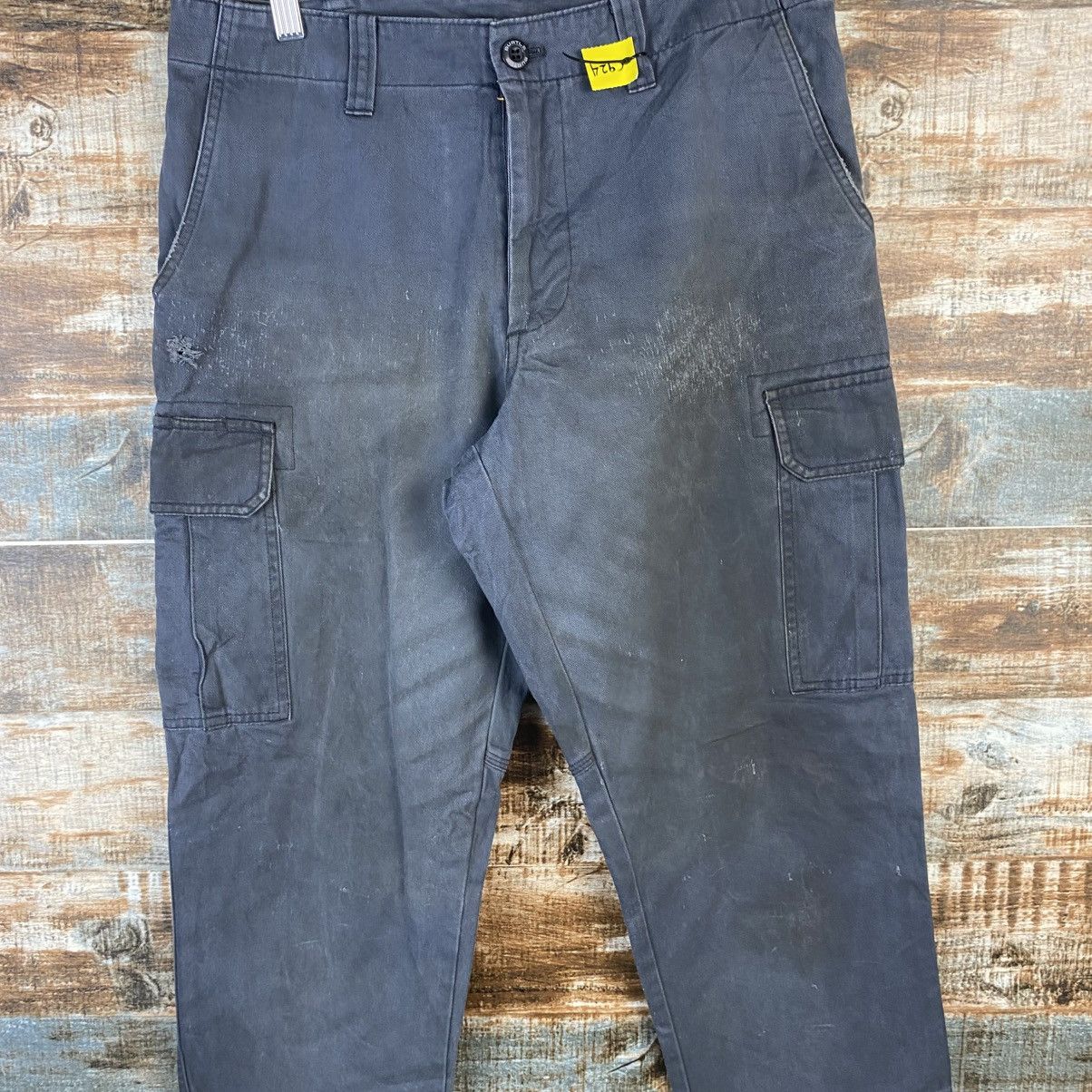 Japanese Brand DL Burtle Dark Blue Cargo Multipocket Pants #C924 Size US 31 - 5 Thumbnail