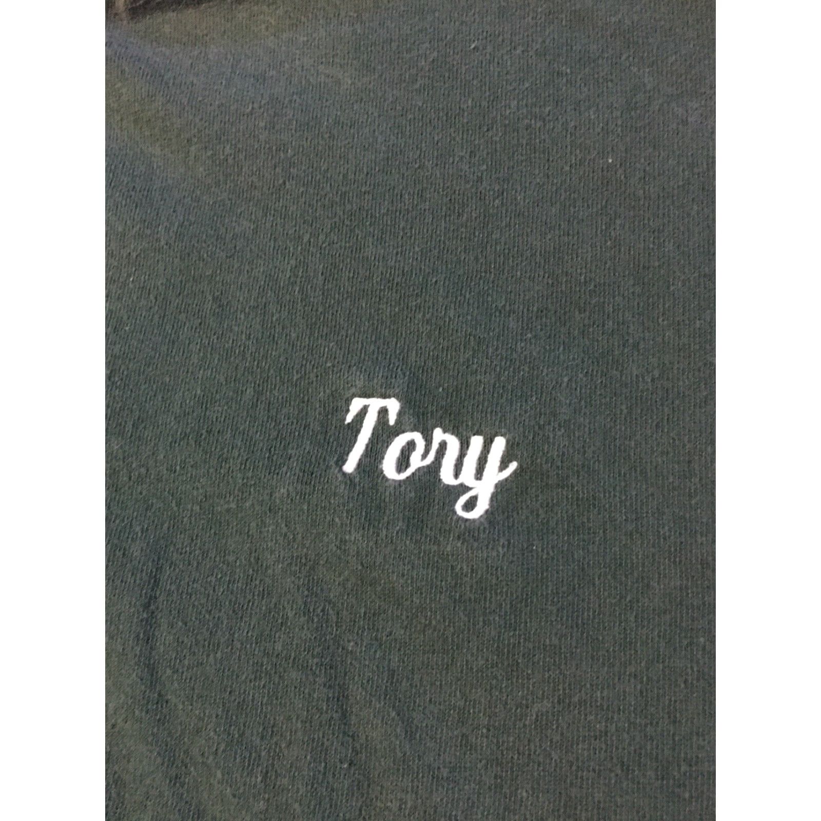 Vintage VINTAGE Tory Construction Worker Shirt Large Green 90s Grunge Punk Tattoo Single Stitch Mens T-Shirt Size US L / EU 52-54 / 3 - 3 Thumbnail