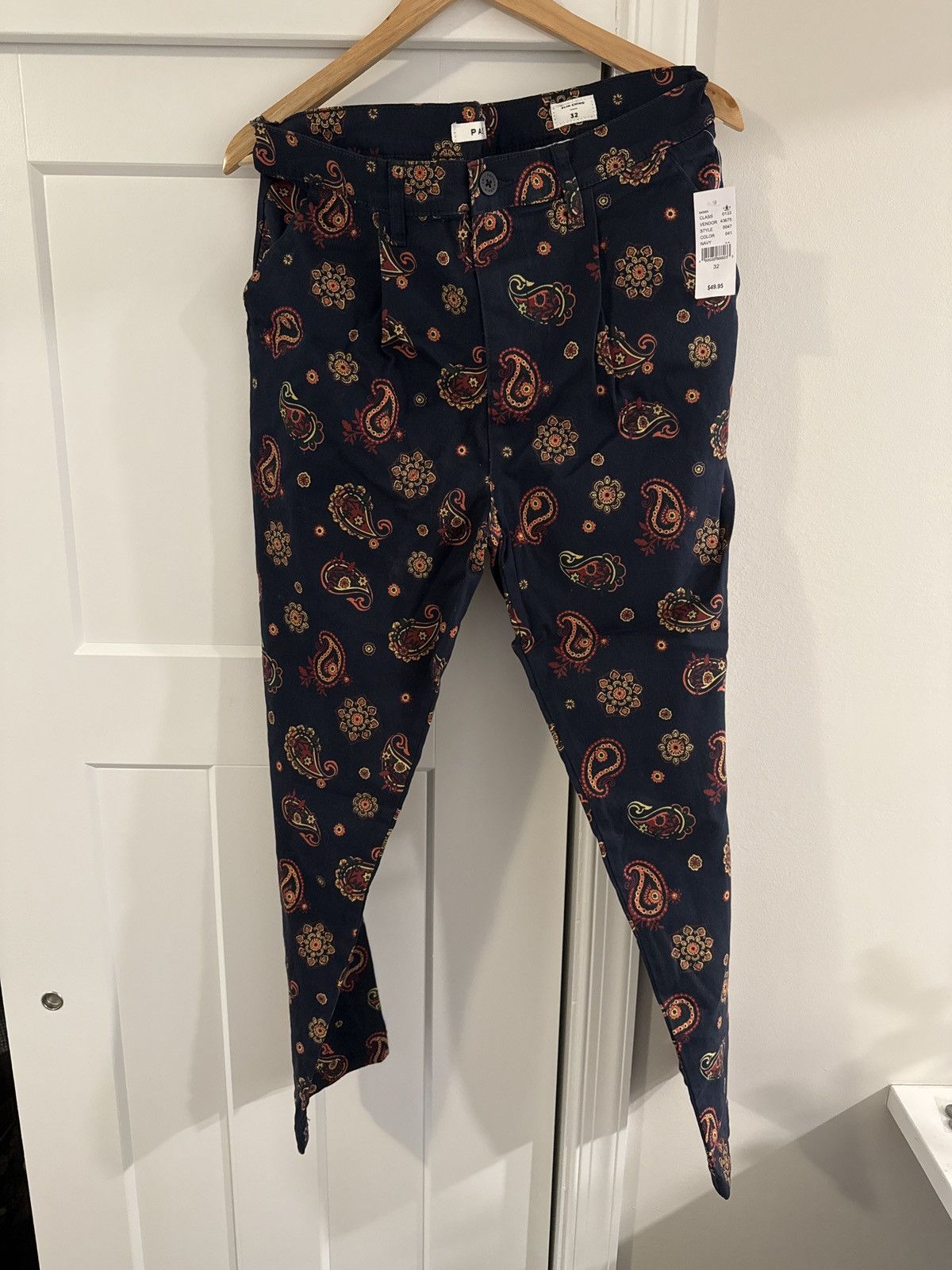 Pacsun Paisley pants Size US 32 / EU 48 - 1 Thumbnail