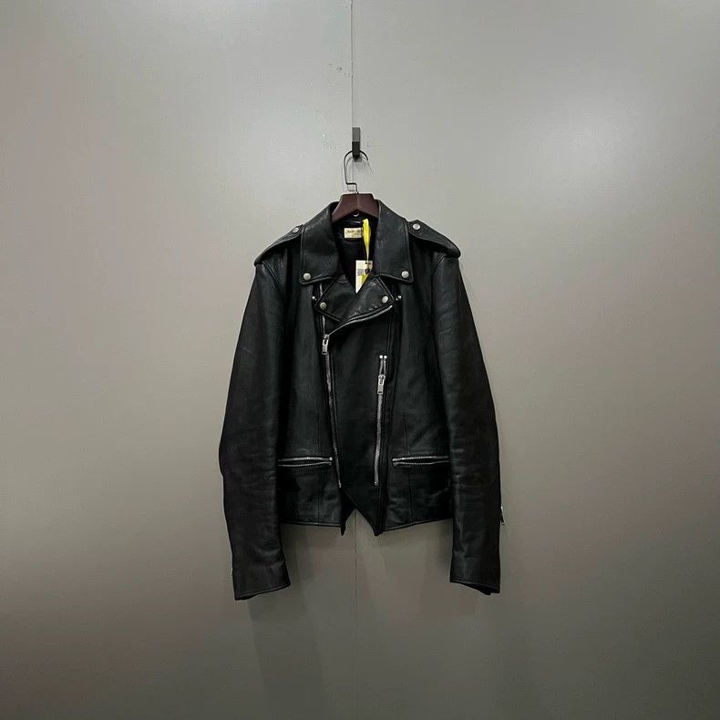 Yves Saint Laurent Saint Laurent Black Multi-Zip Biker Jacket 2502-Nextarrow Size US M / EU 48-50 / 2 - 1 Thumbnail