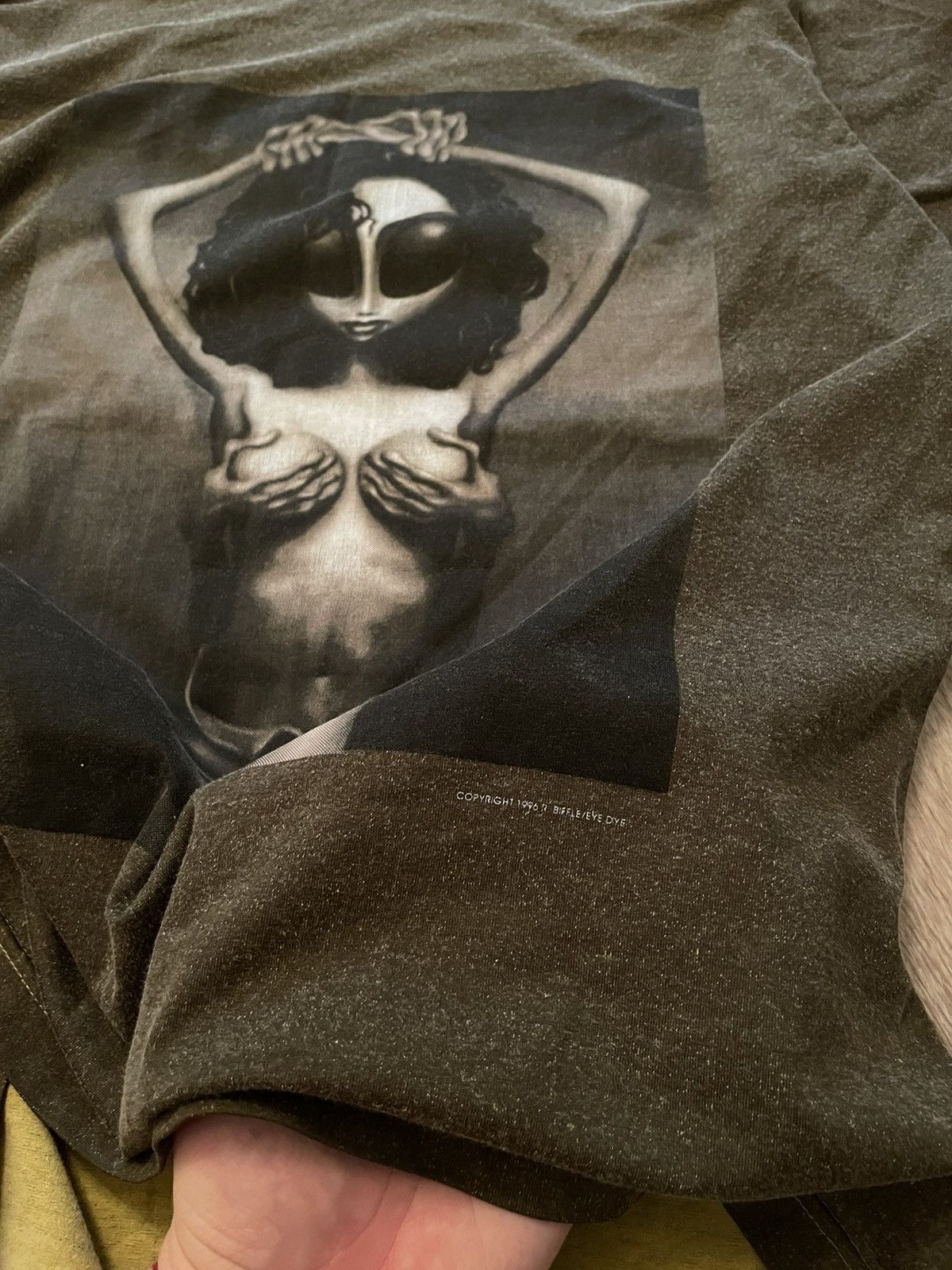 Alien Workshop Rare 1996 Alien Workshop Skate Janet Jackson Promo T Shirt Size US XL / EU 56 / 4 - 8 Thumbnail
