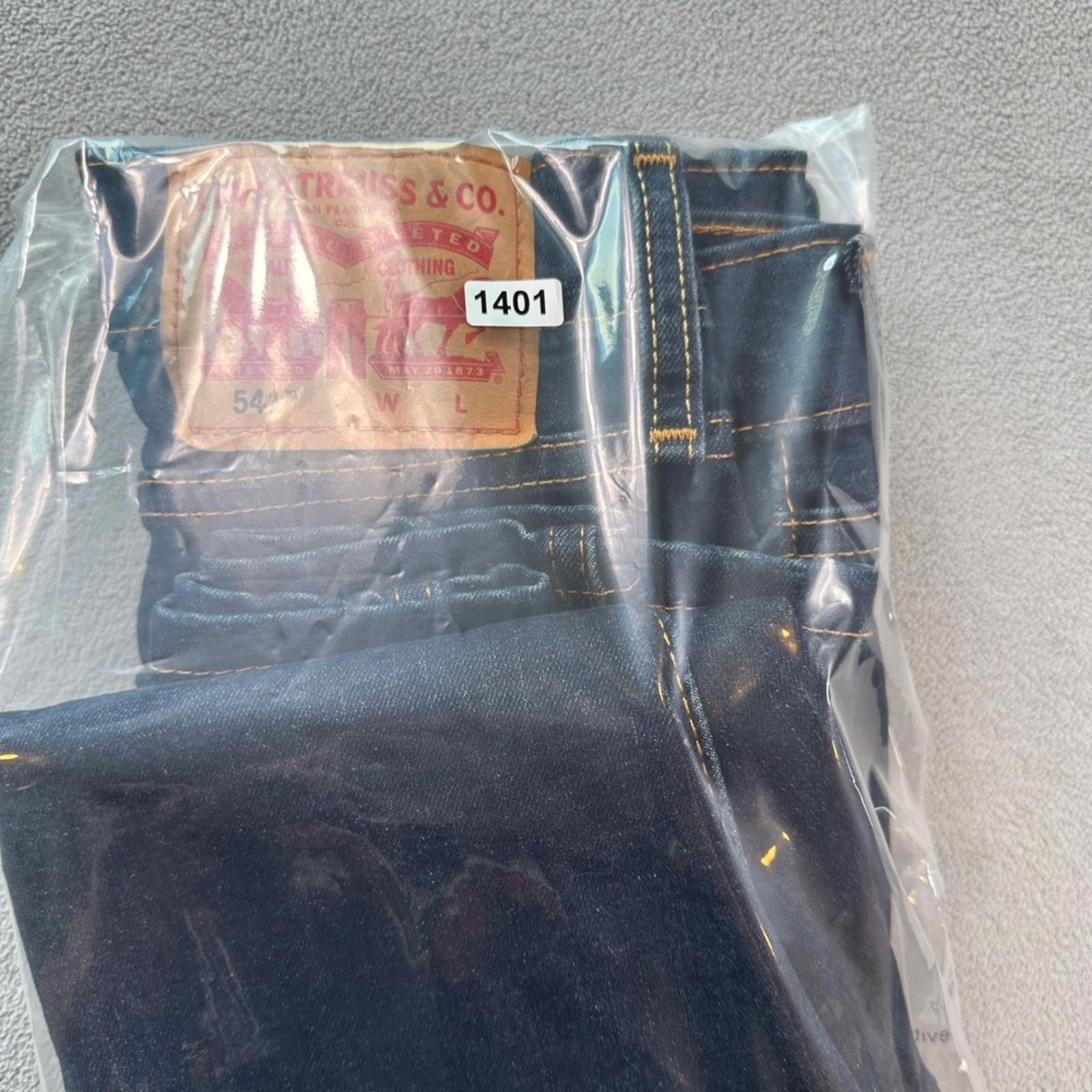 Other Levis 541 Jeans Men's 46x30 Athletic Taper Dark Wash Stretch Size US 44 / EU 60 - 12 Thumbnail