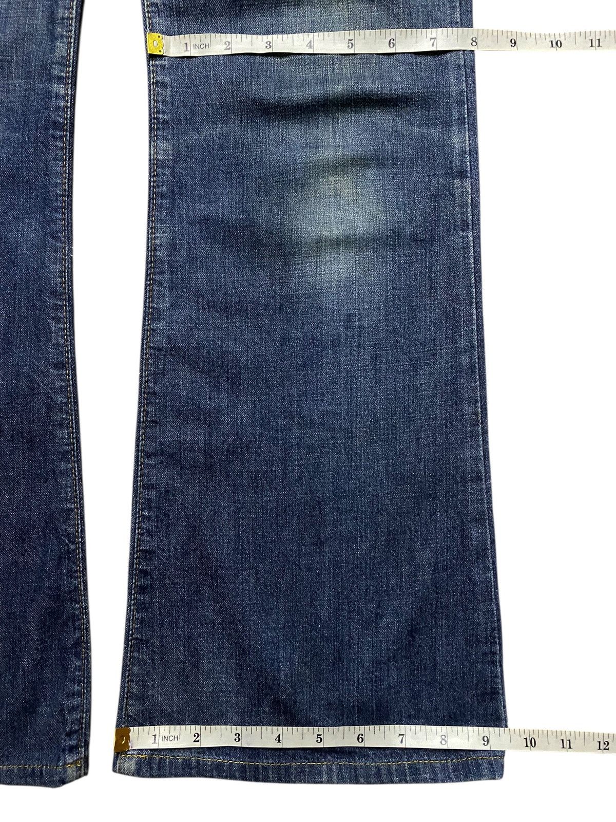Denim & Co. Vintage Gap Jeans Mud Wash Distressed Flare Jeans Size US 29 - 12 Thumbnail