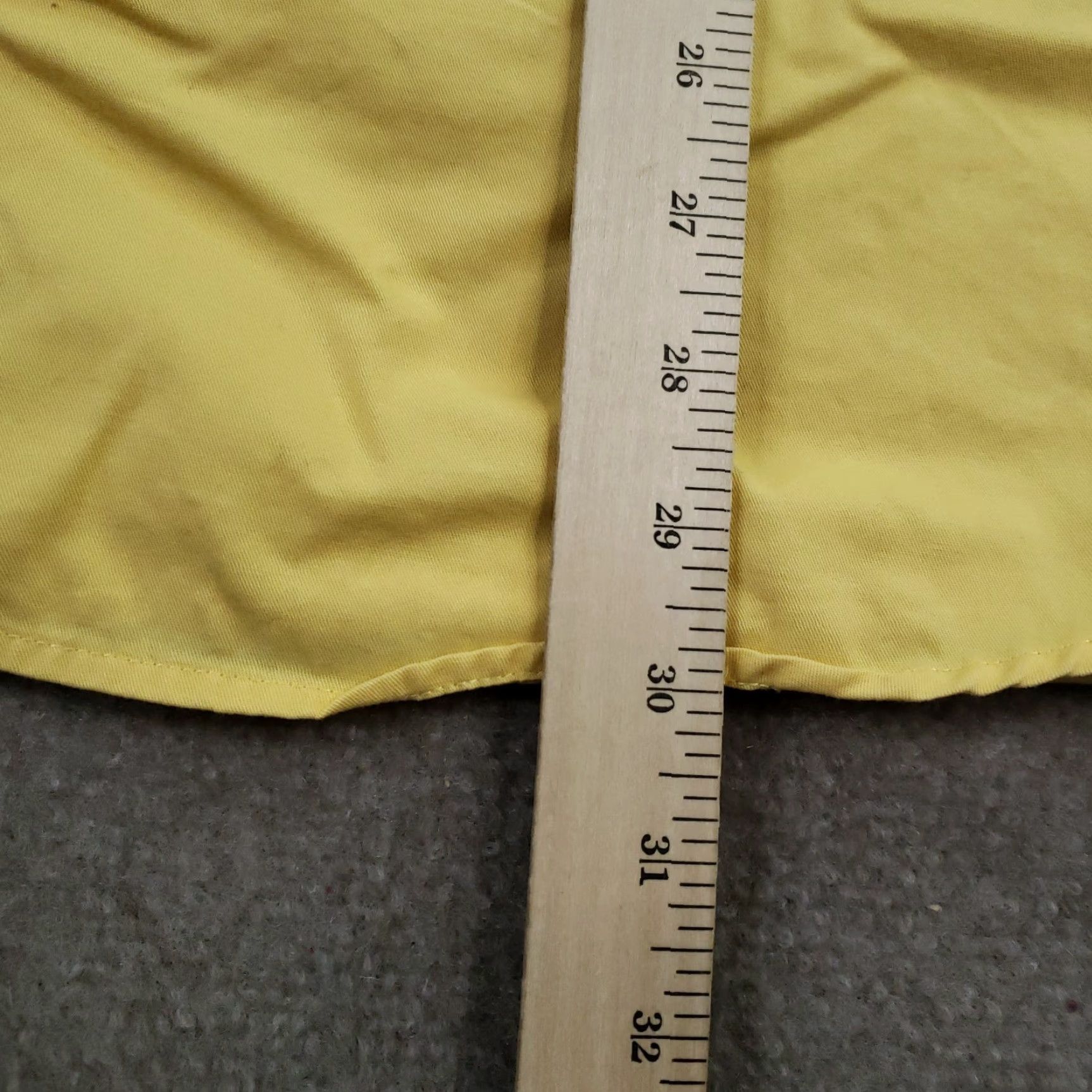 Vintage Duck Head Shirt Mens XXL Yellow Short Sleeve Button Front Wrinkle Resistant Logo Size US XXL / EU 58 / 5 - 4 Thumbnail