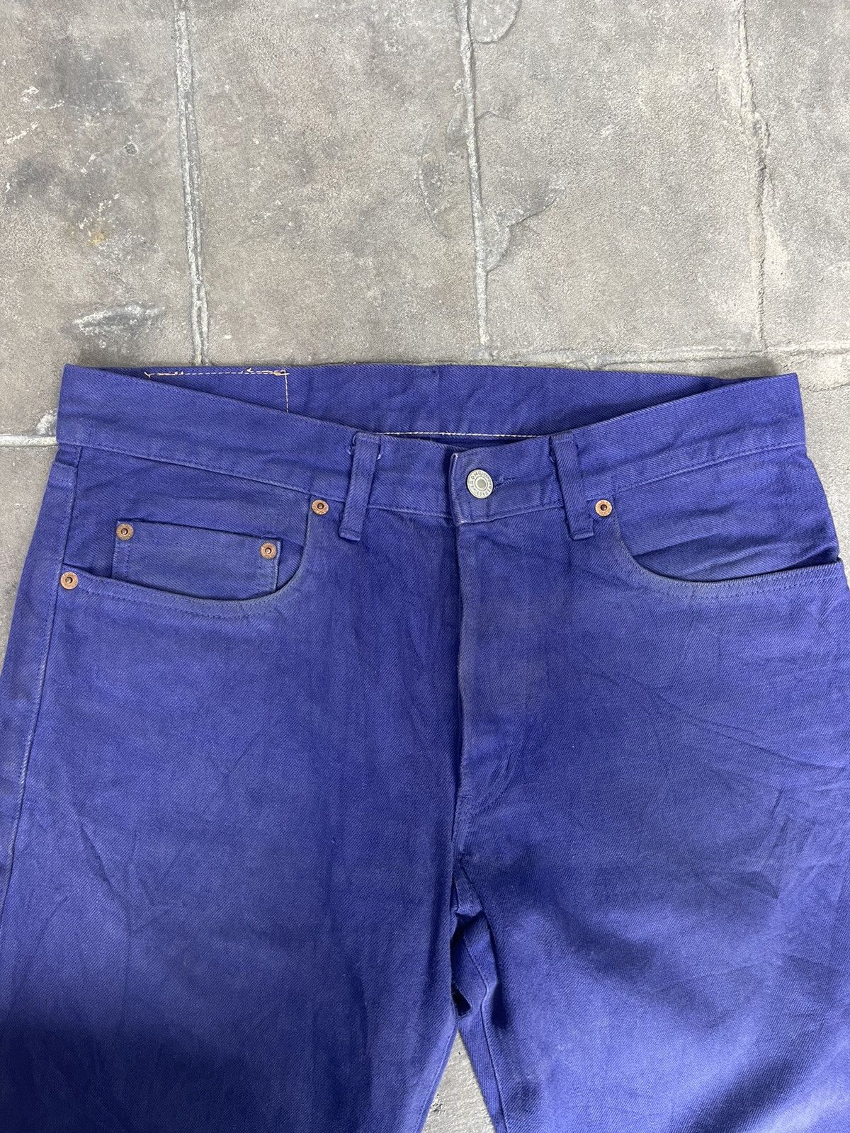 HOLLYWOOD RANCH MARKET JAPAN MADE Hollywood Ranch Market Selvedge Blue Size US 32 / EU 48 - 9 Thumbnail