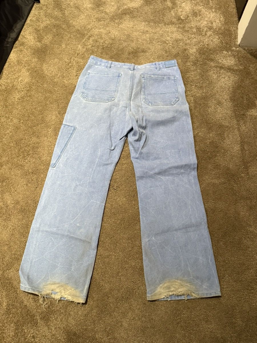 Acne Studios Acne Studio Light Blue Jean with Patches Size US 32 / EU 48 - 2 Thumbnail