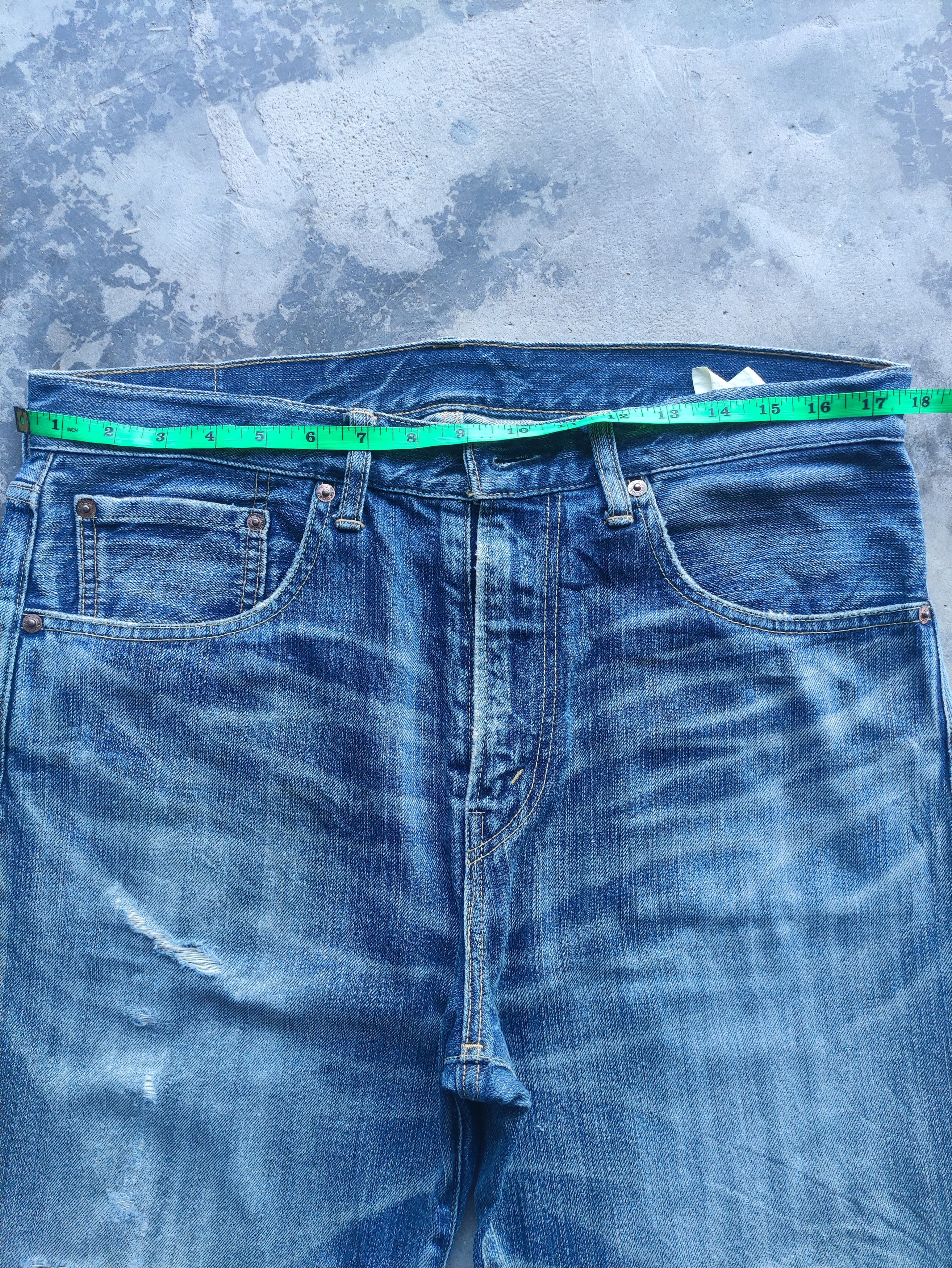 Junya Watanabe Vintage Junya Watanabe CDG Distressed Waist 35 Size US 35 - 9 Thumbnail