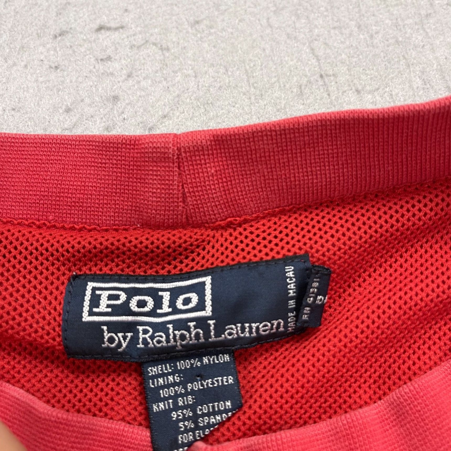 Vintage VINTAGE Polo Golf Ralph Lauren Jacket Mens XL Red Windbreaker 90s Size US XL / EU 56 / 4 - 4 Thumbnail
