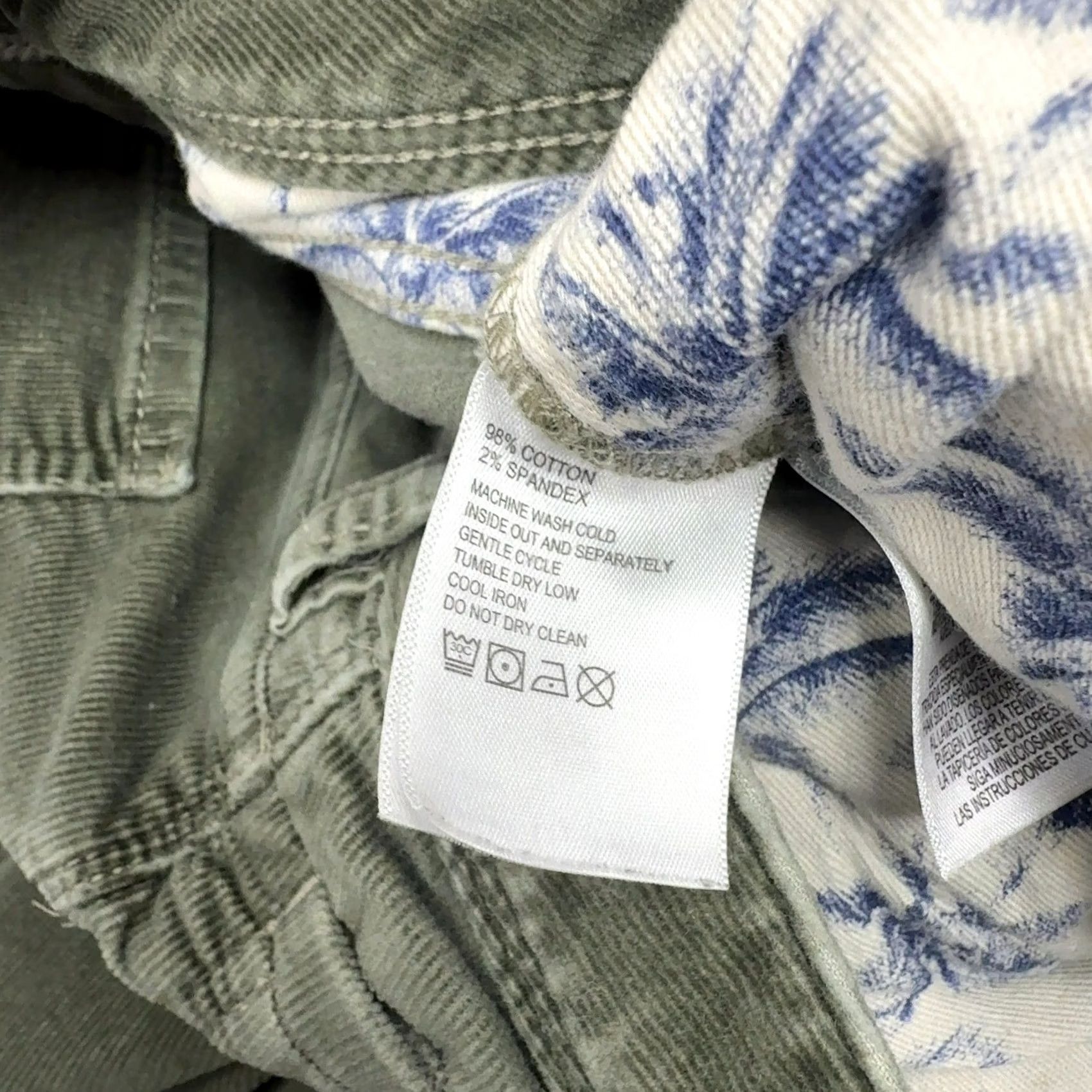 Tommy Bahama Tommy Bahama Pants Mens 38 Green Corduroy Cotton Spandex Casual Coastal Style Size US 40 / EU 56 - 5 Thumbnail