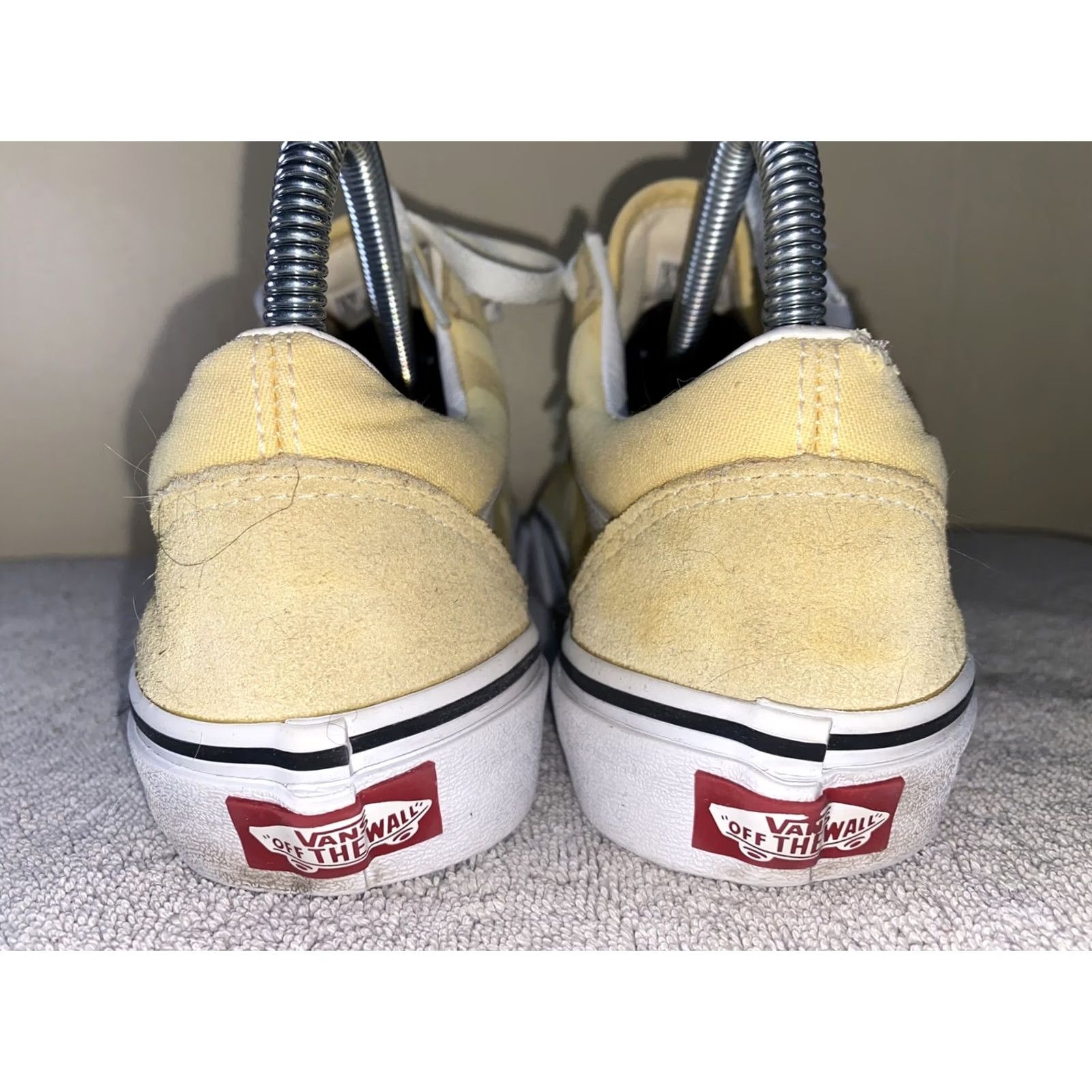 Vans VANS Sneaker Unisex Adults 7.5 Yellow / White Mens Shoes UK 7.5 US 7.5 Athletic Style Size US 8 / EU 41 - 5 Thumbnail