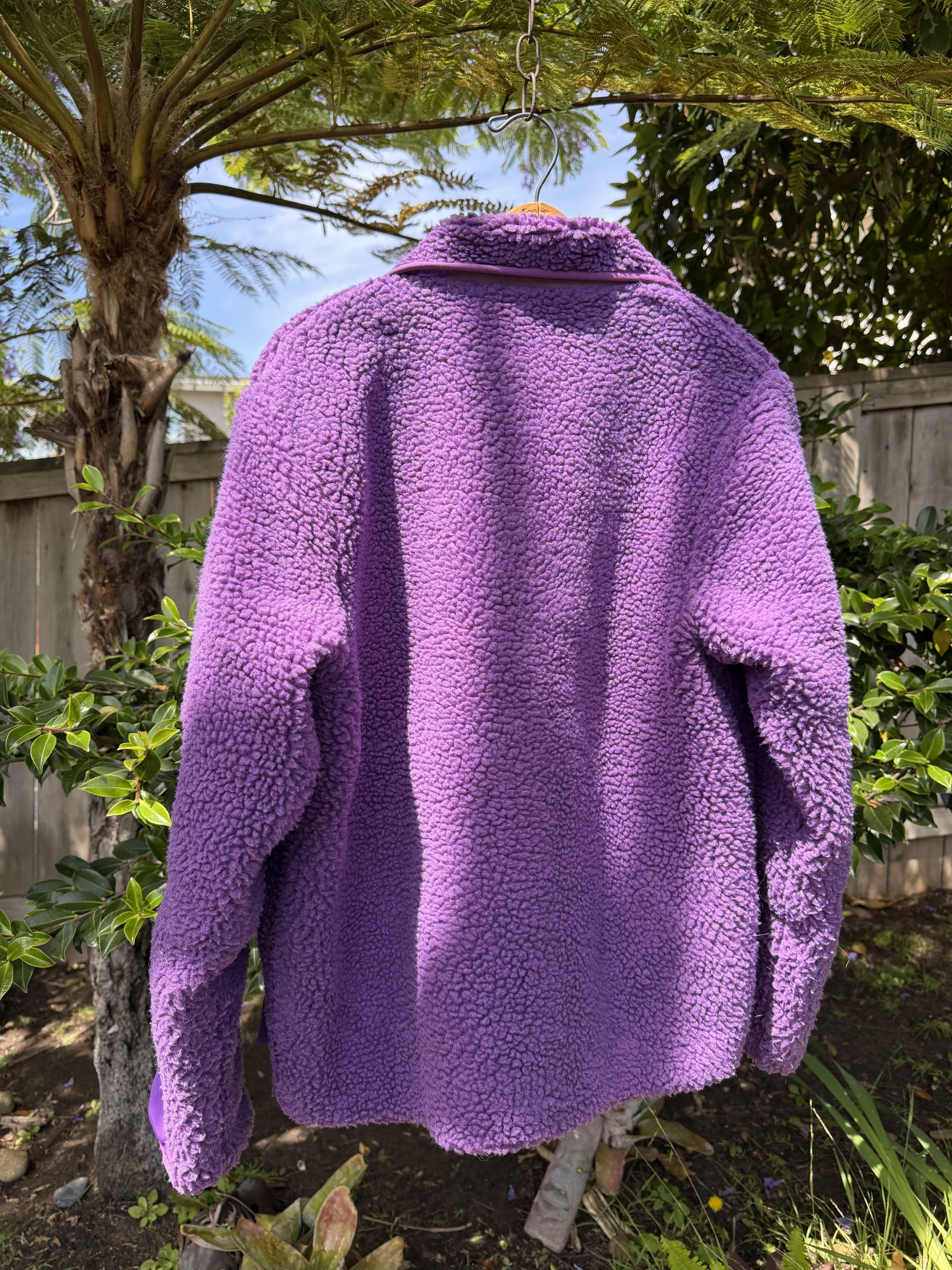 Stan Ray Stan Ray High Pile Fleece Zip-up Jacket in Purple Size Small Size US S / EU 44-46 / 1 - 6 Thumbnail