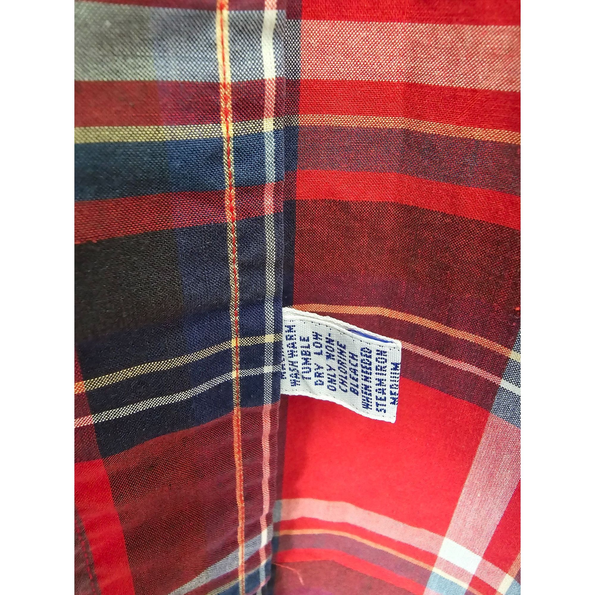 Ralph Lauren Vintage Ralph Lauren Men's Medium Red Plaid Button-Down Shir Size US M / EU 48-50 / 2 - 5 Thumbnail