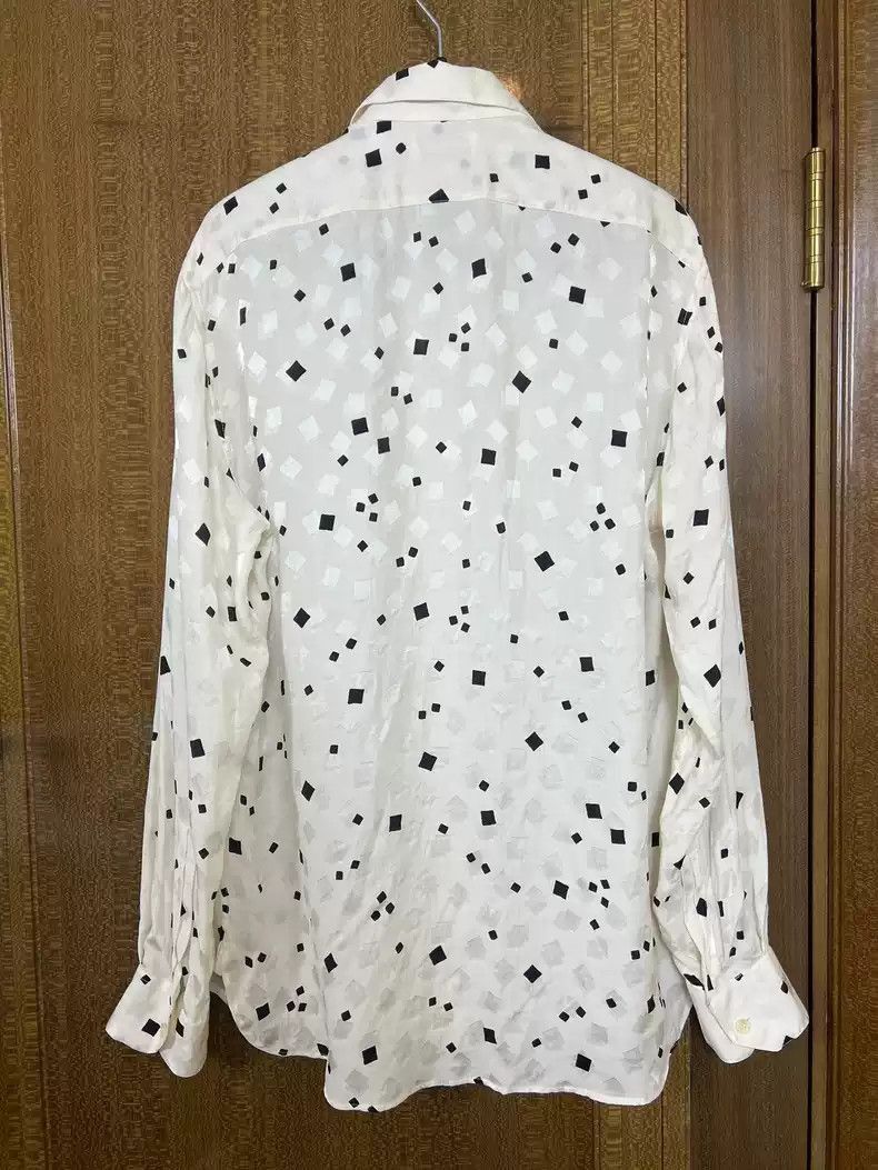 Saint Laurent Paris Saint Laurent Paris Saint Laurent Paris Silk Square Shirt- Size US M / EU 48-50 / 2 - 2 Thumbnail