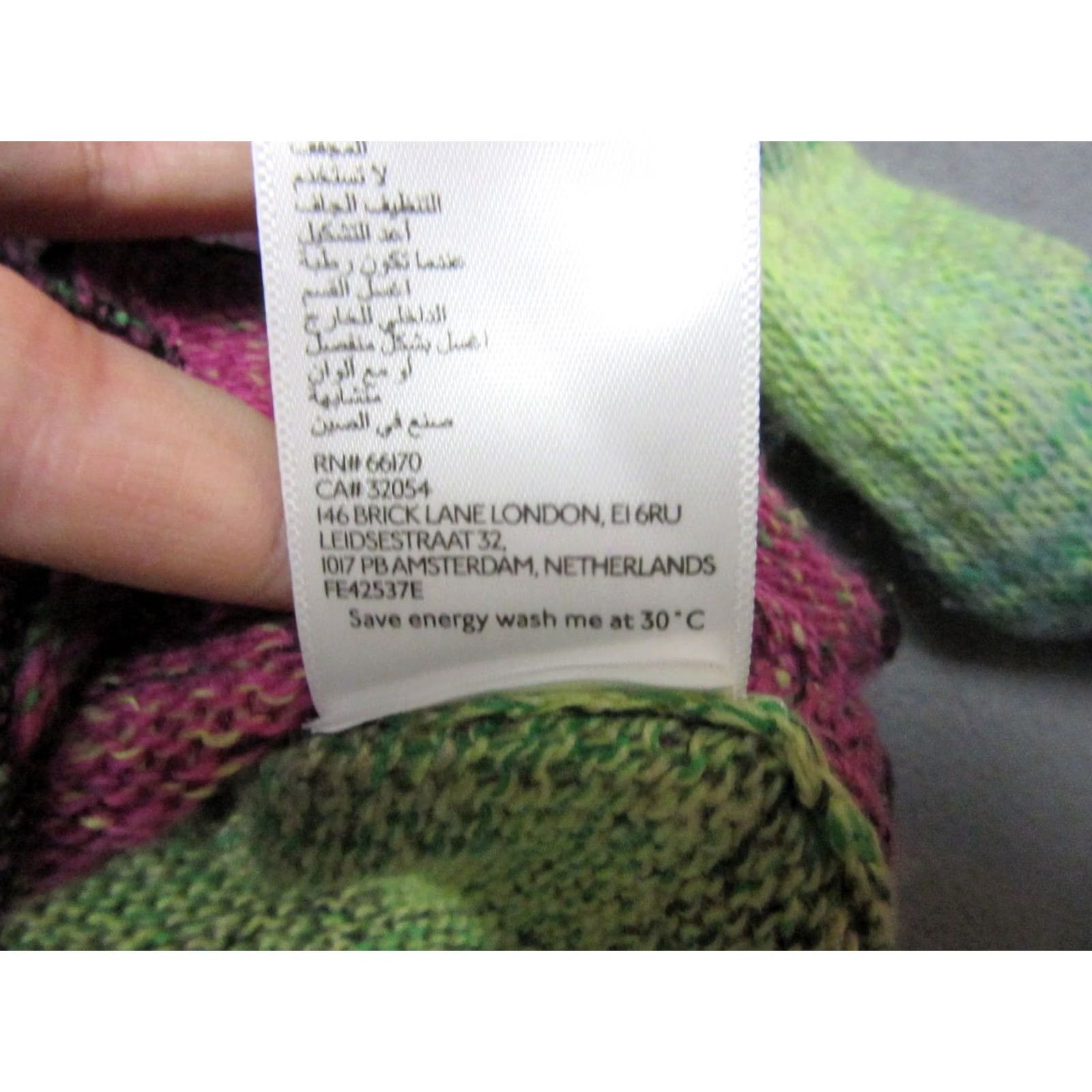 Urban Outfitters BDG Urban Outfitters Knit Top Womens Large Multicolor Space Dye Seamed Cropped Size L / US 10 / IT 46 - 5 Thumbnail