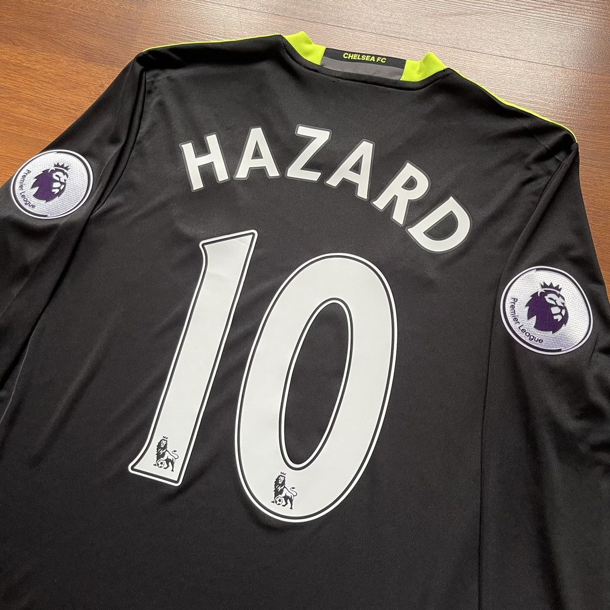 Adidas × Chelsea Soccer CHELSEA ADIDAS 2016/2017 FOOTBALL AWAY JERSEY #10 HAZARD Size US M / EU 48-50 / 2 - 12 Thumbnail