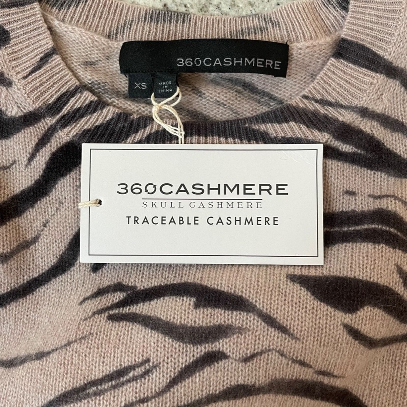 360Cashmere Tie Front Sweater T-Shirt from 360 Cashmere Size XS / US 0-2 / IT 36-38 - 4 Thumbnail