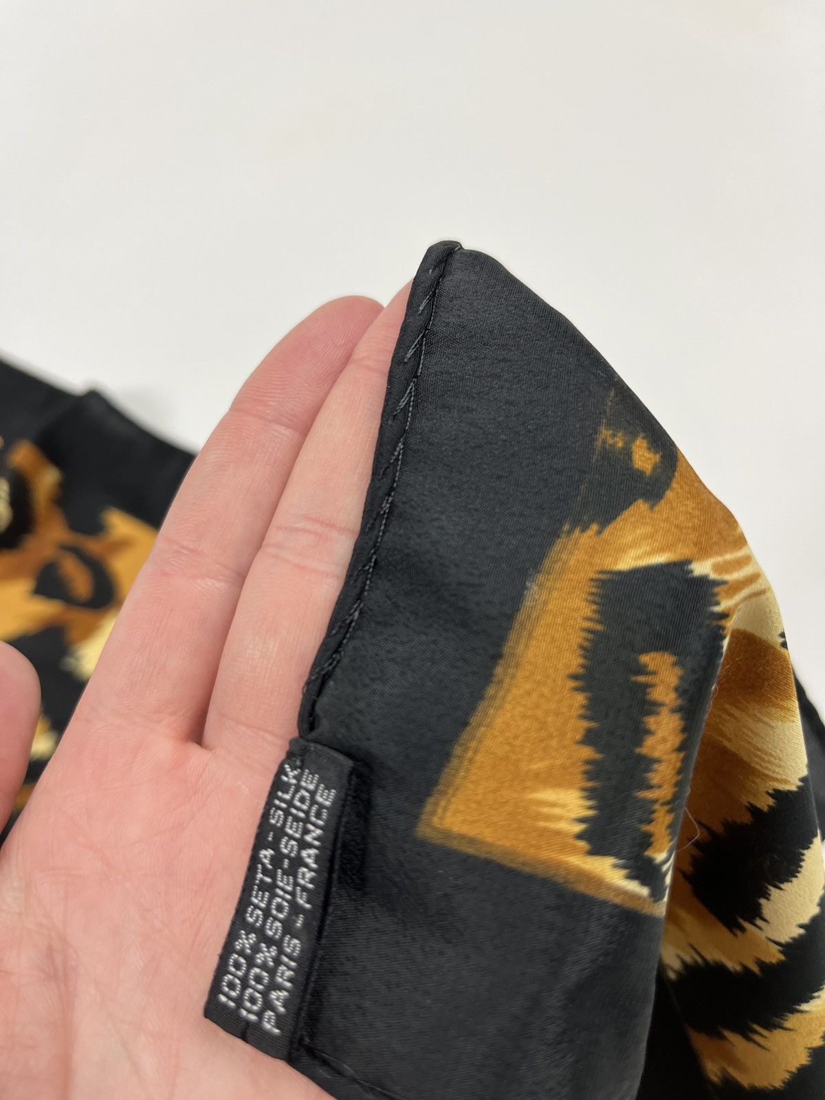 Hermes Vintage Hermes Leopard Silk Scarf Size ONE SIZE - 8 Thumbnail