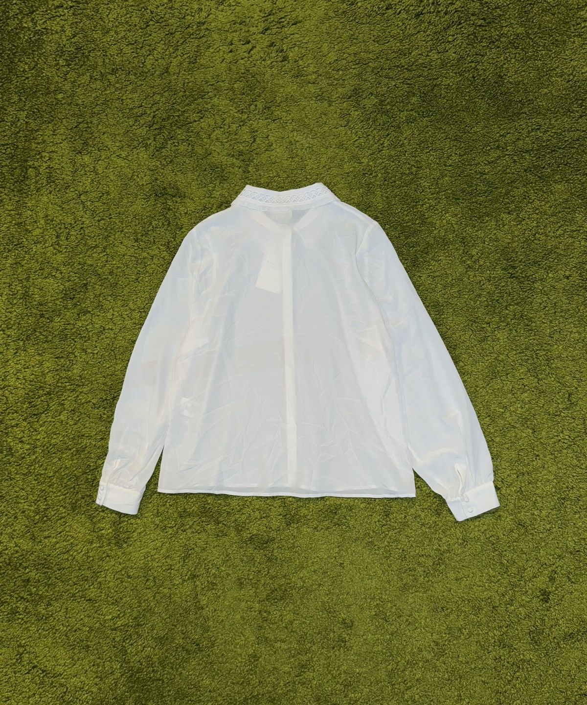 Designer × Sezane Sezane NWT oldmoney style 100% silk blouse shirt Size M / US 6-8 / IT 42-44 - 7 Thumbnail