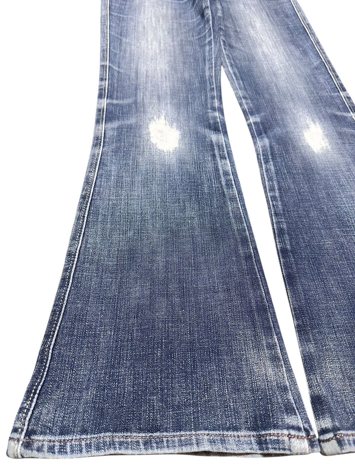 Edwin × Japanese Brand Vintage Edwin Something With WideLeg Bootcut Style Faded Size US 28 / EU 44 - 7 Thumbnail