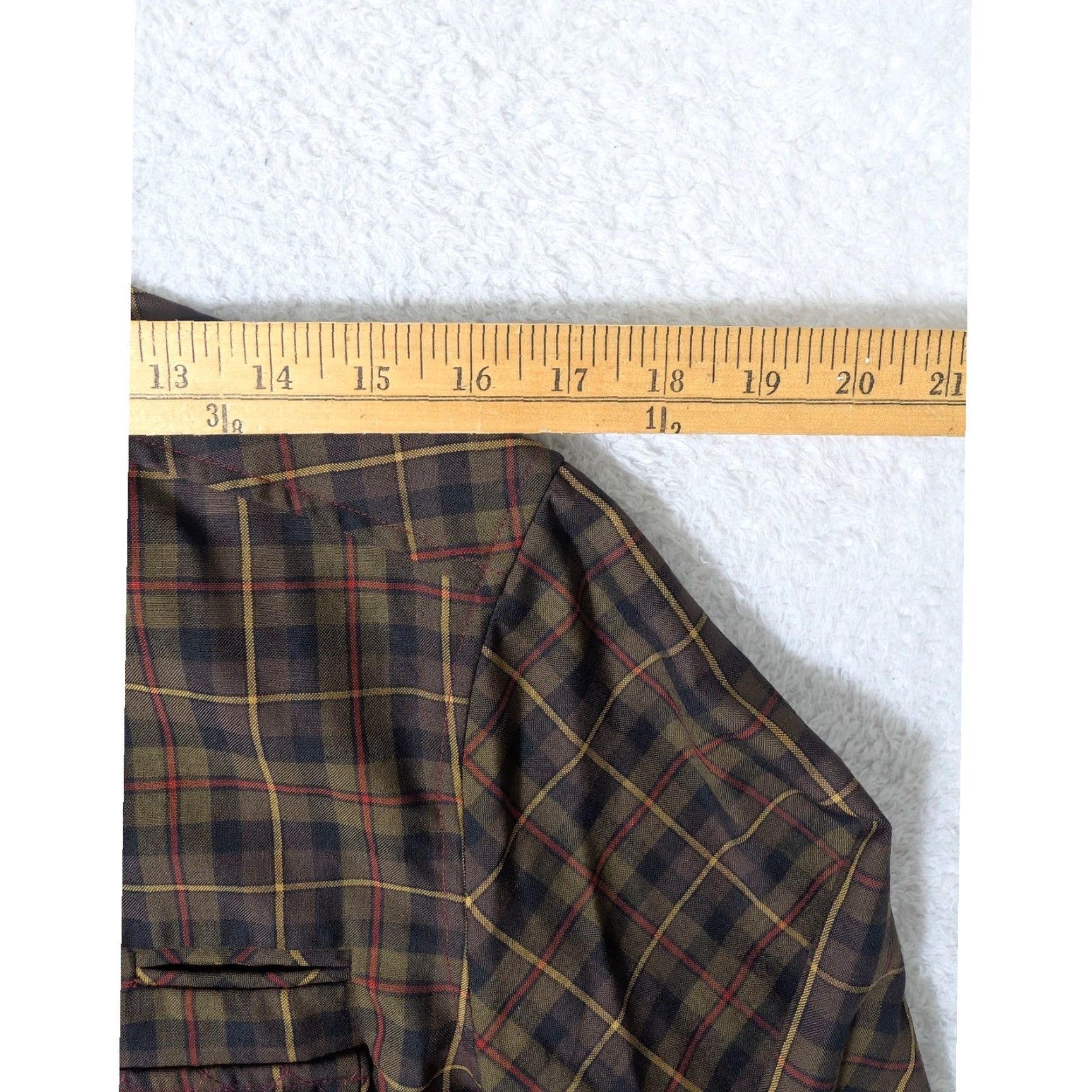 Pendleton Pendleton Portland Collection Shirt Mens M Brown Plaid L/S Wool Quilted Patches Size US M / EU 48-50 / 2 - 6 Thumbnail