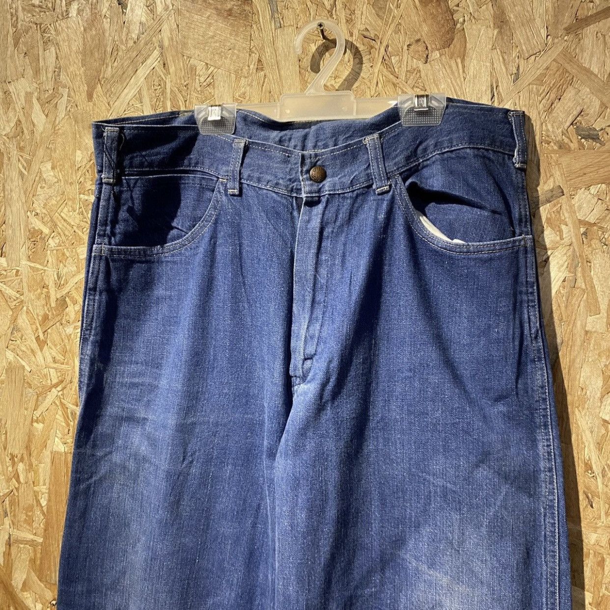 Blue Blue Japan Japanese BLUE BLUE HR Market Carpenter Denim Jeans Size US 34 / EU 50 - 7 Thumbnail