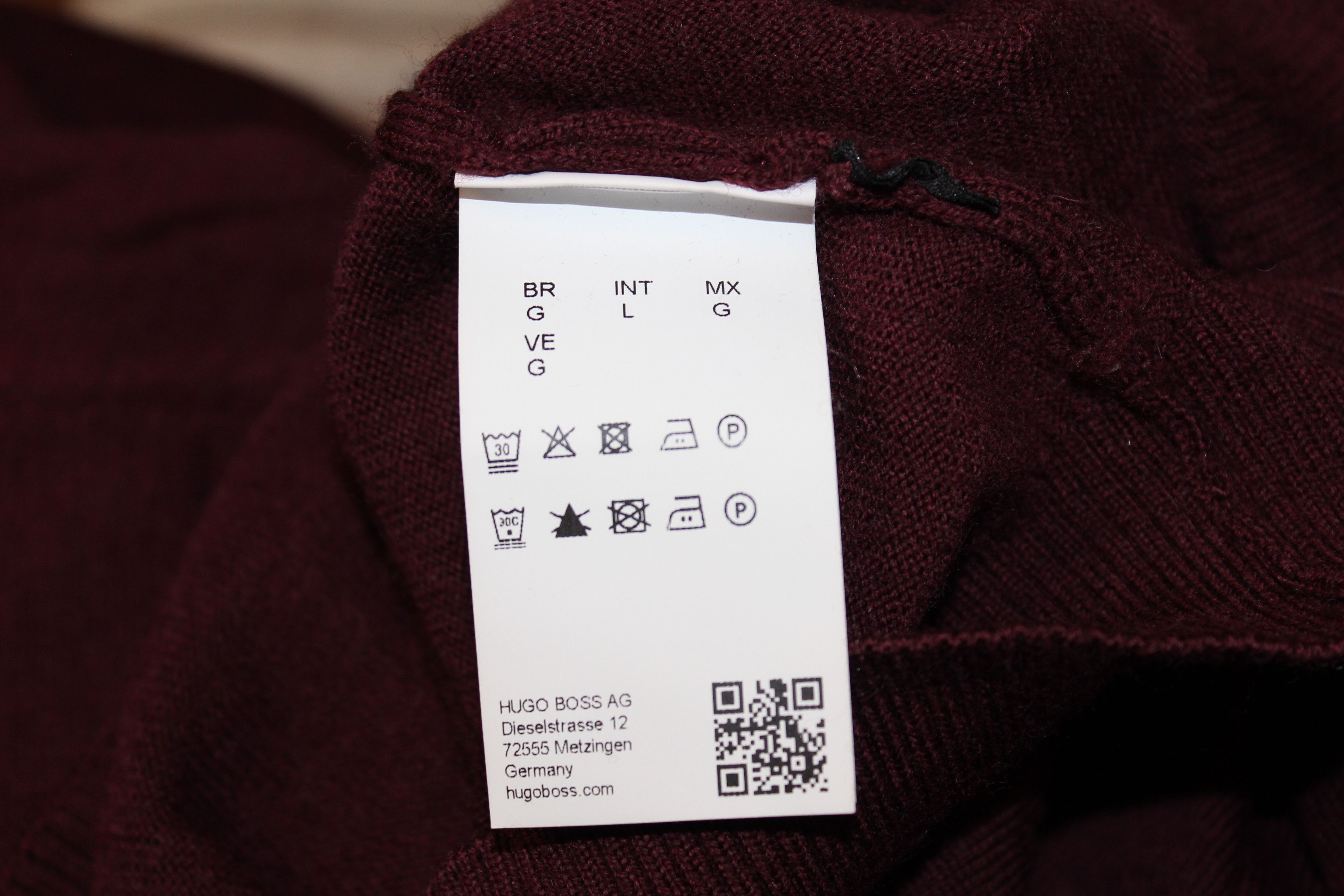 Hugo Boss Men's Hugo Boss Crew Neck Jumper Size M Size US L / EU 52-54 / 3 - 10 Thumbnail