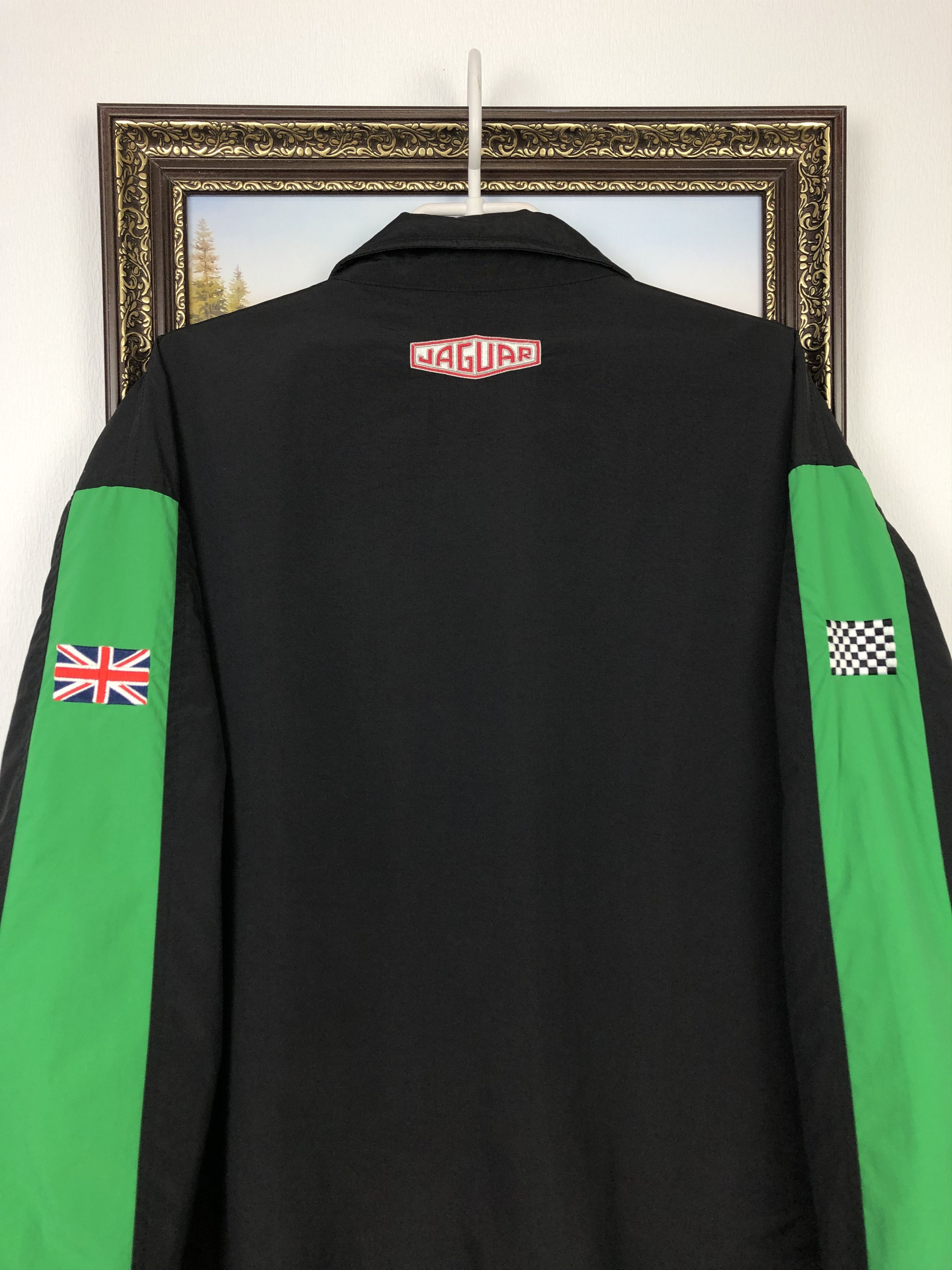 NASCAR Vintage Jaguar Formula One Racing NASCAR Light Jacket Size US L / EU 52-54 / 3 - 12 Thumbnail