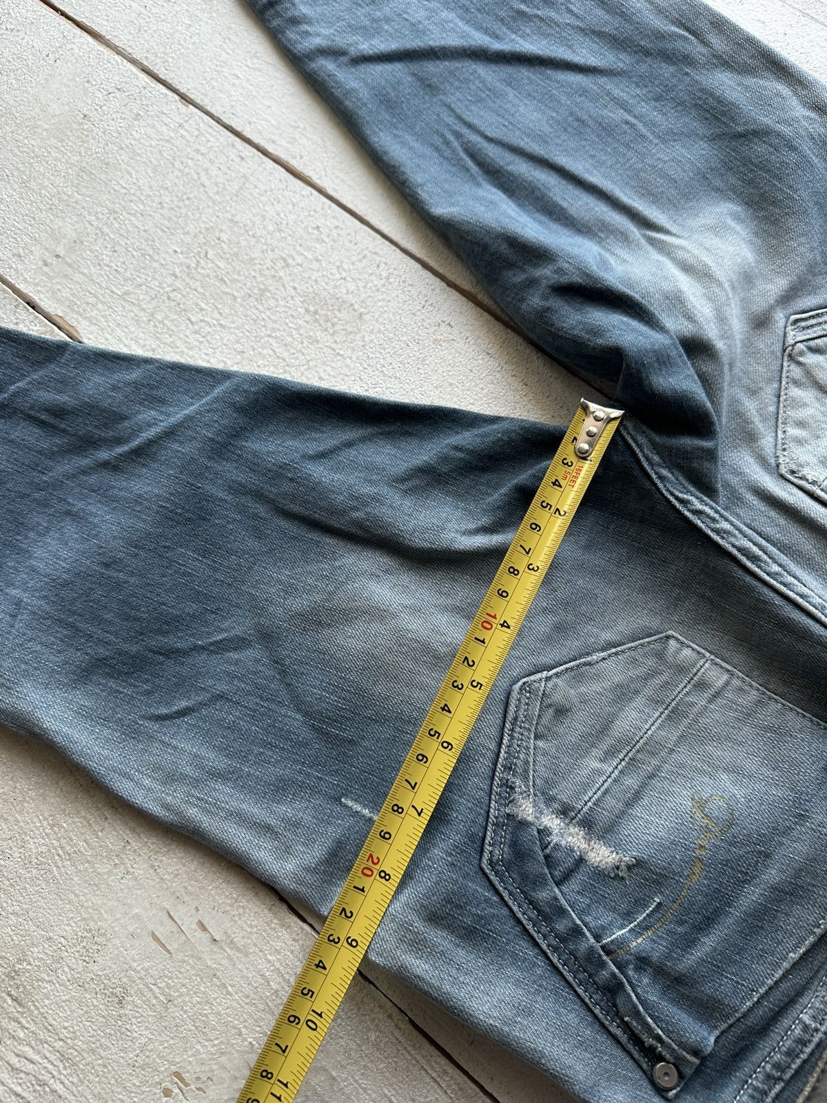 G-Star VNTG🚨G STAR RAW Jeans Washed Distressed Denim y2k Size 25" / US 0 / IT 36 - 12 Thumbnail