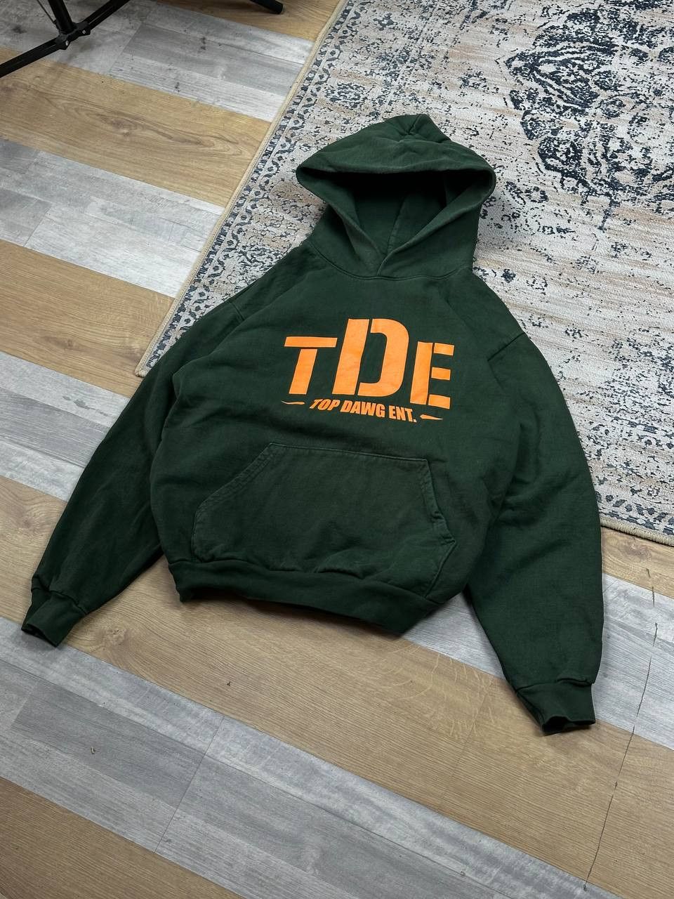Top Dawg Entertainment RARE Top Dawg Ent TDE Hip Hop Heavyweight Baggy Hoodie Size US M / EU 48-50 / 2 - 1 Thumbnail