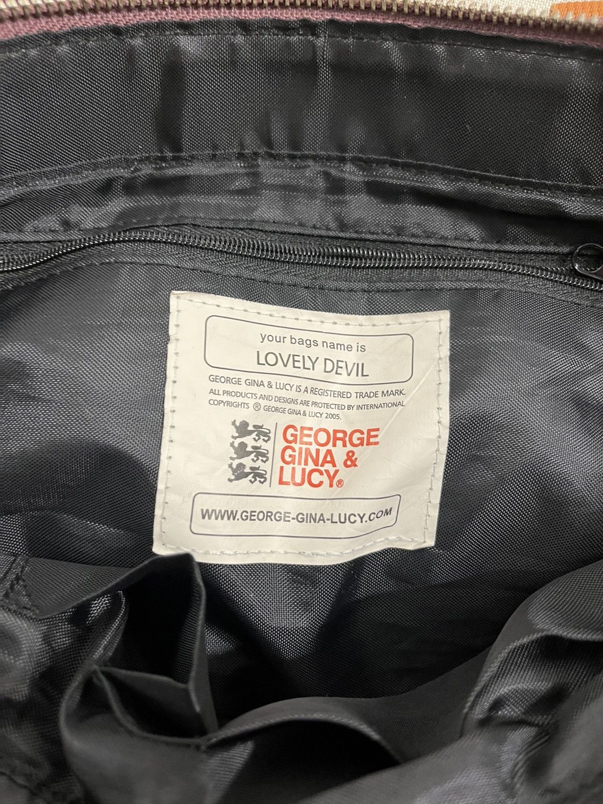 George Gina & Lucy George Gina & Lucy "Lovely Devil" Multi Pocket Zip Bag Size ONE SIZE - 6 Thumbnail
