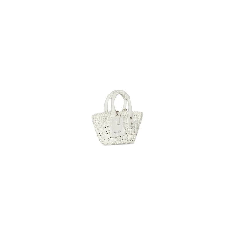 Balenciaga o1tr1nto1225 Size: OS / Bistro Basket Bag With Strap XXS Size ONE SIZE - 3 Thumbnail
