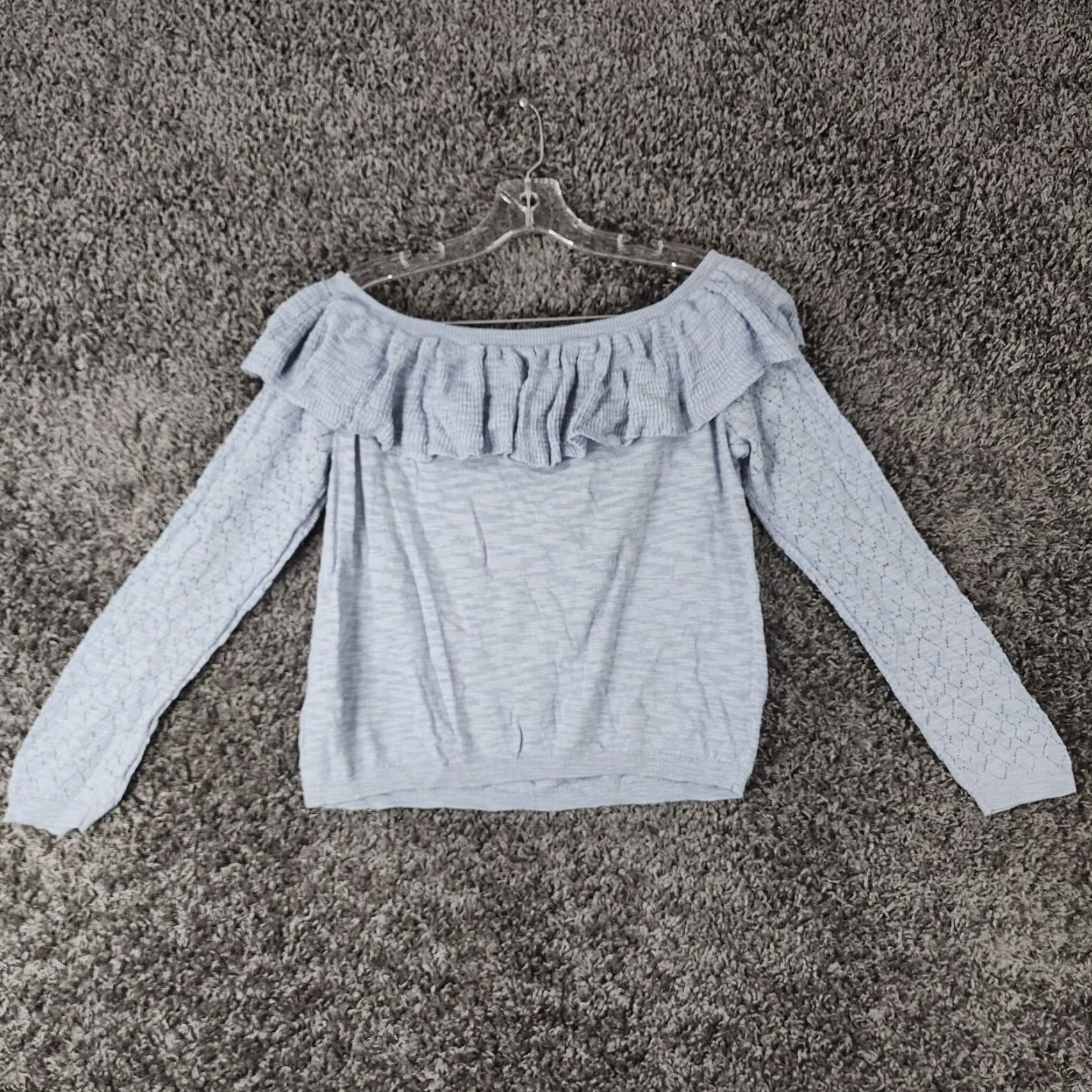 Vintage LC Lauren Conrad Sweater Womens Long Sleeve Blue Size XL Size XL / US 12-14 / IT 48-50 - 4 Thumbnail