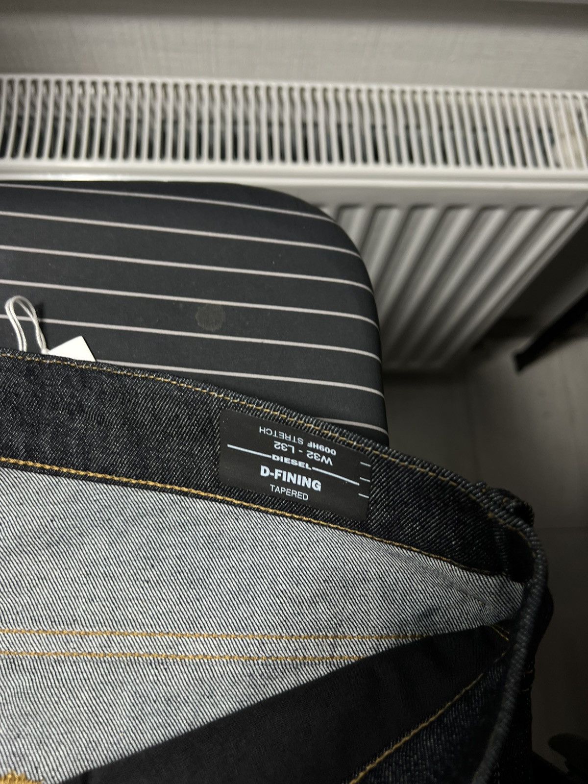 Diesel Diesel Raw Tapered Fit Jeans 🇮🇹 Premium Dark Wash Denim Size US 32 / EU 48 - 24 Thumbnail