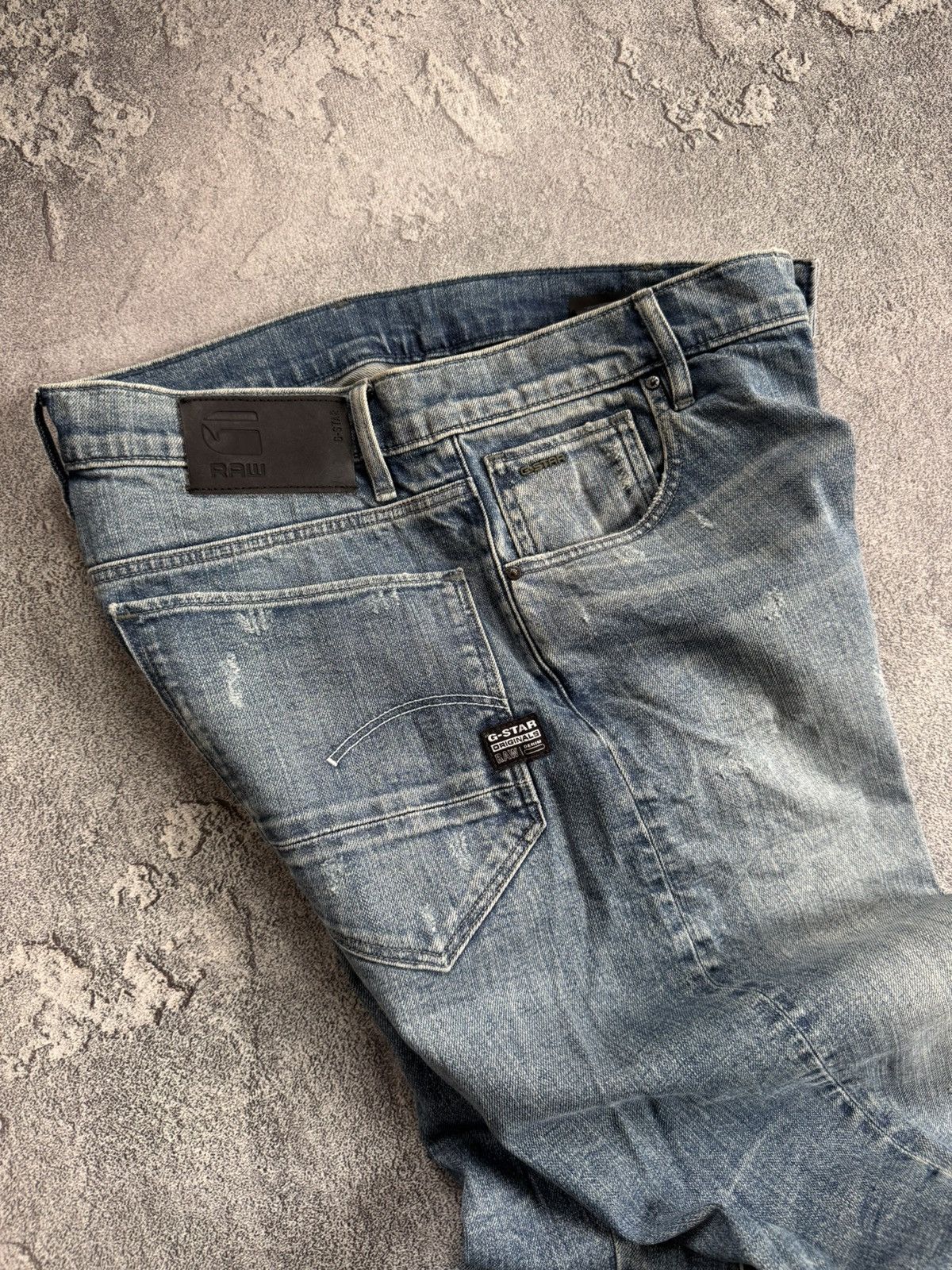 G-Star G star raw 30 ARC 3D BOYFRIEND denim pant jeans trousers Y2K Size US 30 / EU 46 - 17 Thumbnail