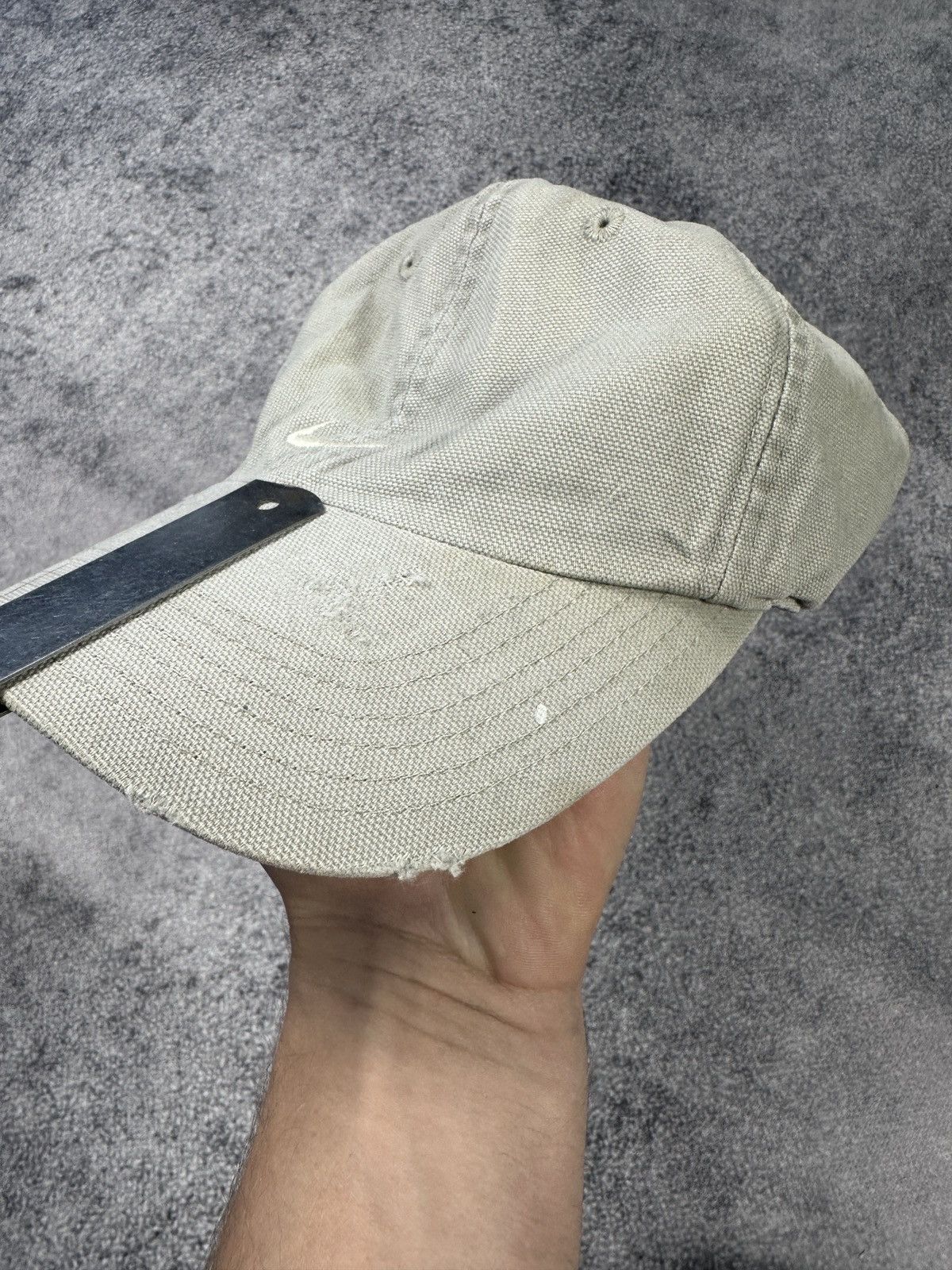 Vintage Y2K Vintage Nike Cap Swoosh Streetwear Logo 90s Casual Hat Size ONE SIZE - 3 Thumbnail