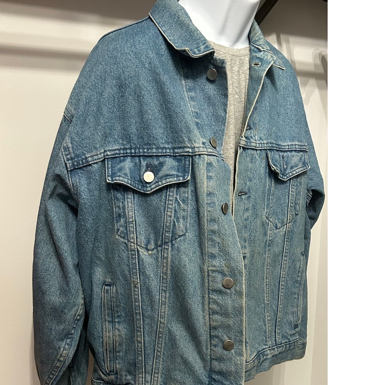 Pepsi Vintage Pepsi Logo Denim Jacket Made in Canada Large Size US L / EU 52-54 / 3 - 5 Thumbnail