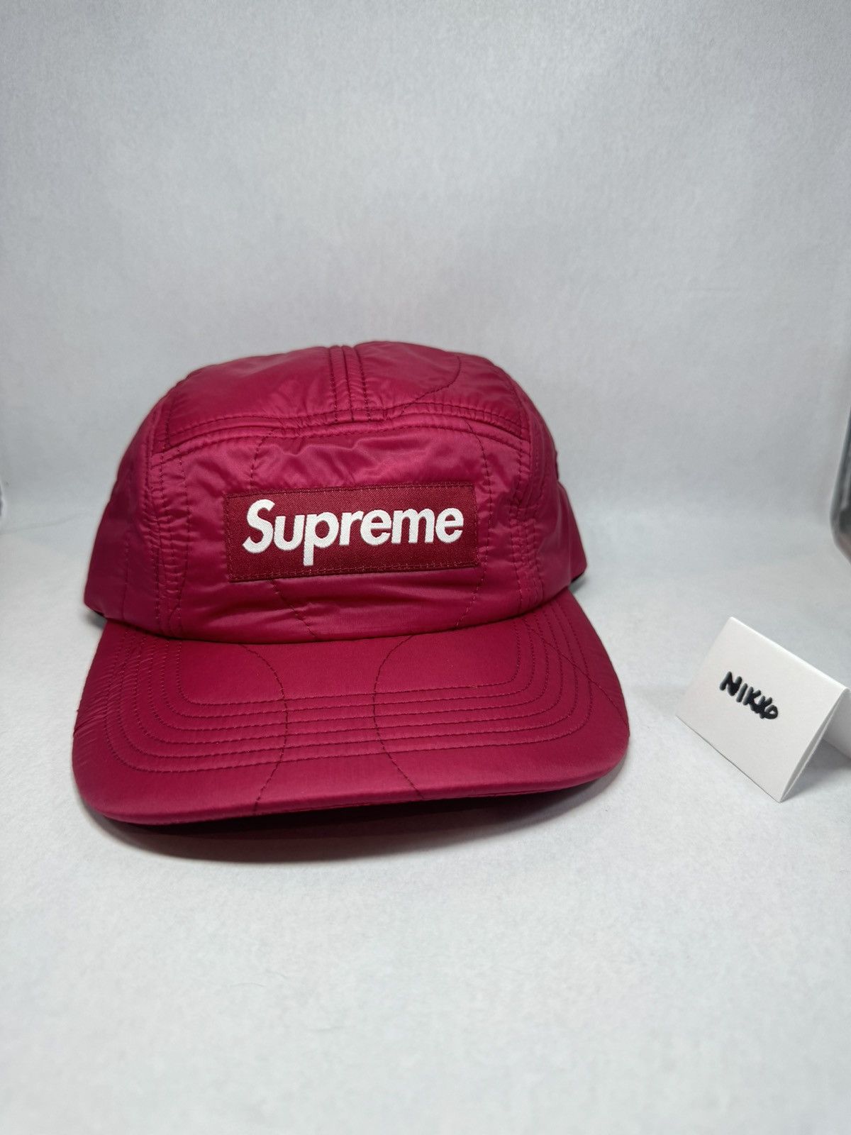 Supreme SUPREME QUILTED LINER CAMP CAP Size ONE SIZE - 1 Thumbnail