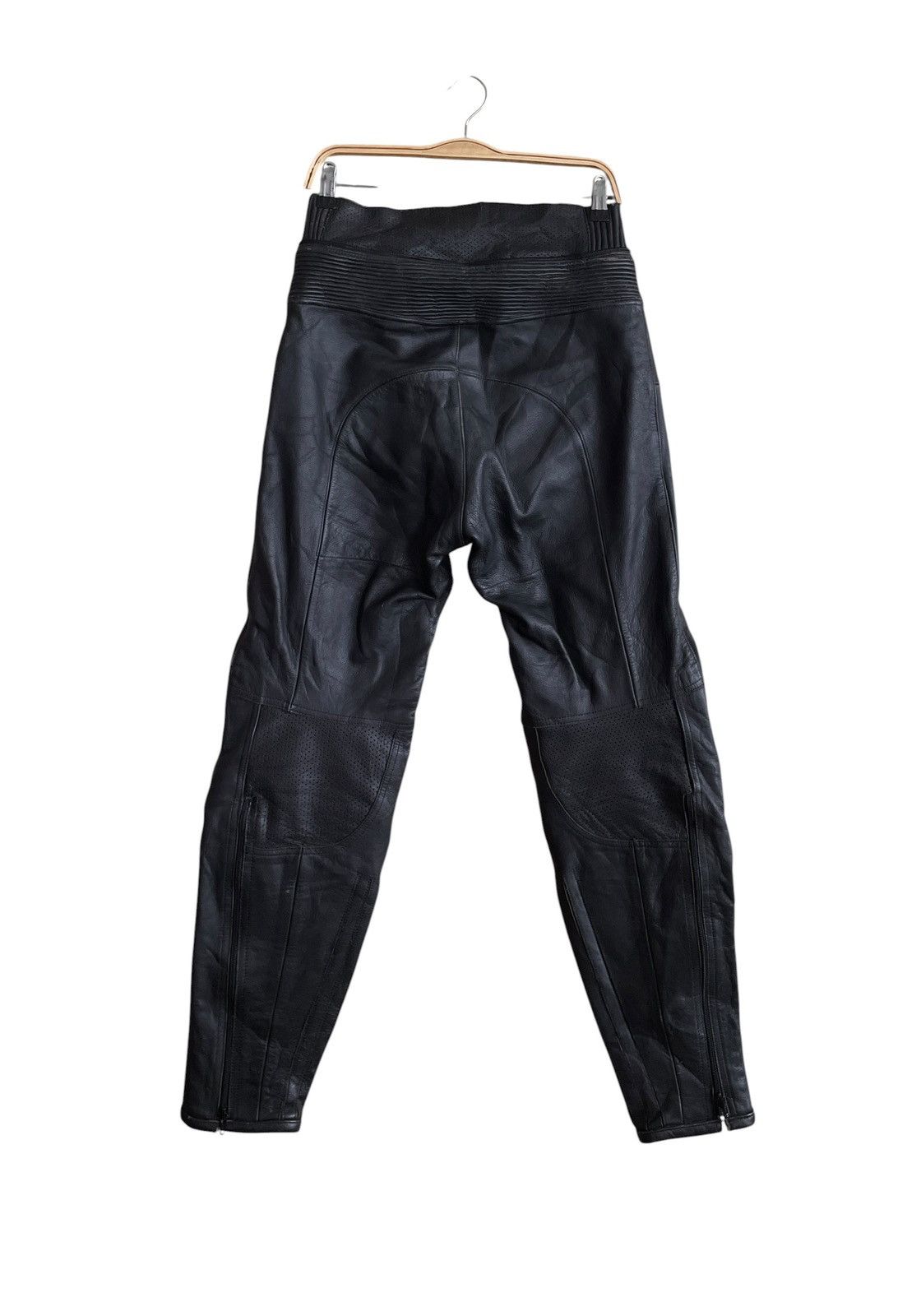 Alpinestars Vintage Racing Alpinestars Leather Motorcycle Pants 1990s Size US 28 / EU 44 - 2 Thumbnail