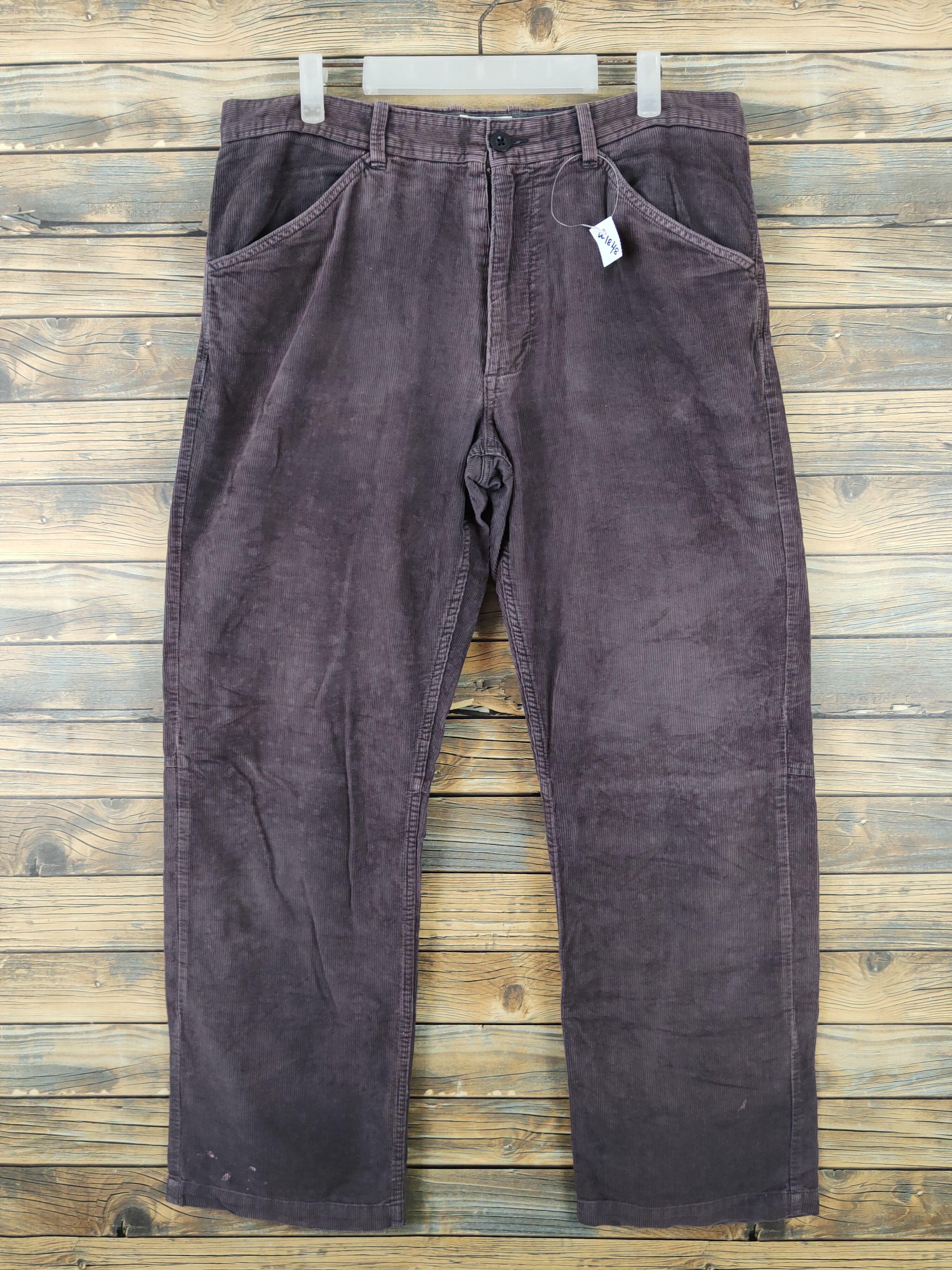 Gap Gap Dark Purple Multipocket Corduroy Pants #W1848 Size US 36 / EU 52 - 1 Thumbnail