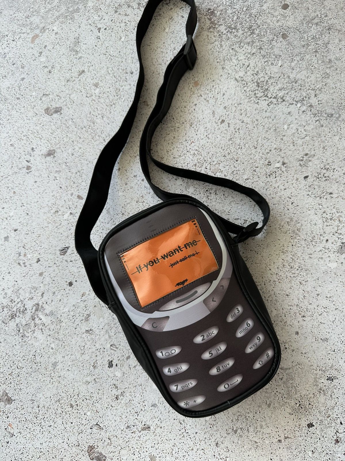 Other Mobile Phone messenger bag “If you want me just call me” Size ONE SIZE - 3 Thumbnail
