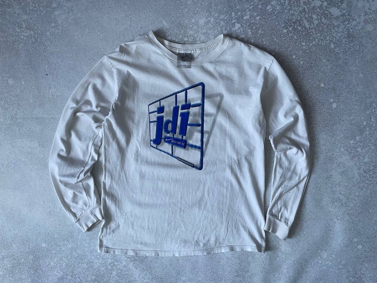 Vintage 80-90s Nike Crewneck Sweatshirt Big Graphic Logo Y2K