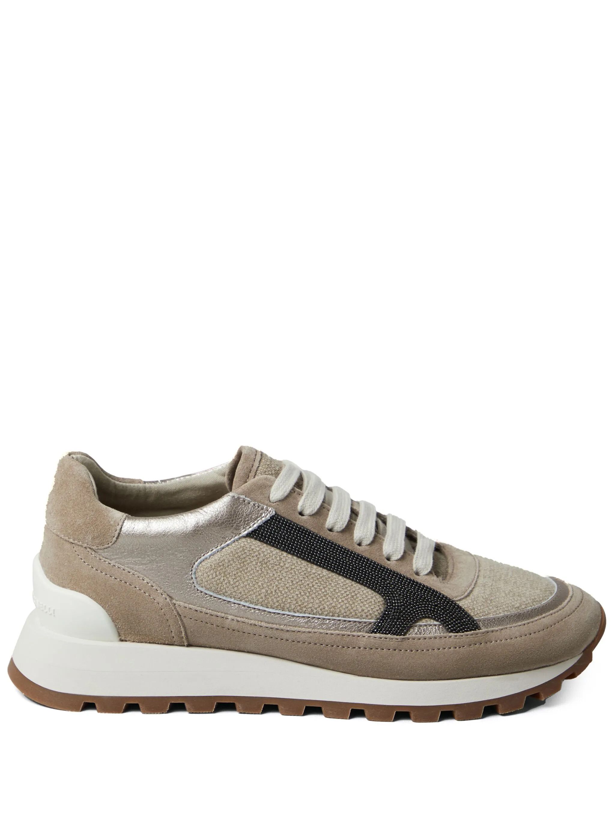 Brunello Cucinelli o1w1db10825 Pair Of Sneakers in Dark Brown Size US 9 / IT 39 - 2 Thumbnail