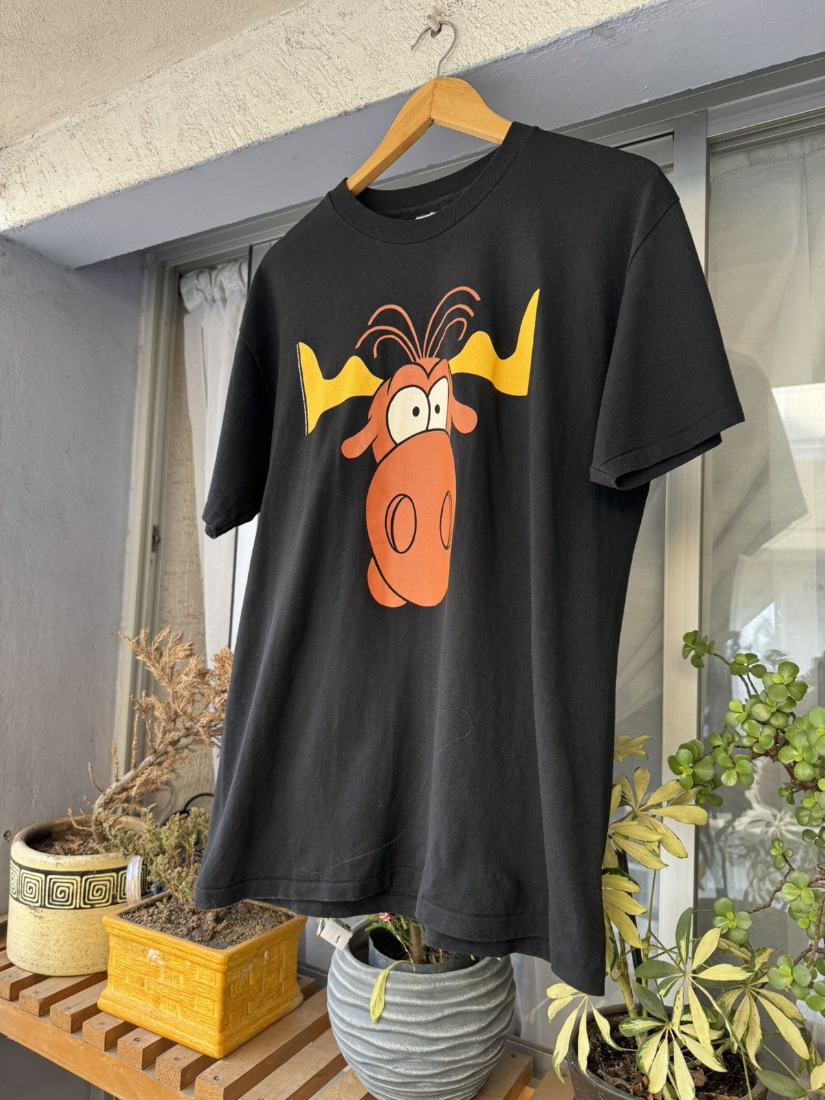Vintage Vintage 1993 Rocky & Bullwinkle Size US L / EU 52-54 / 3 - 3 Thumbnail