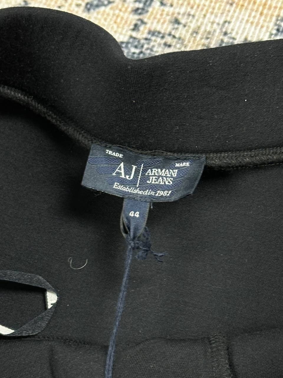 Giorgio Armani × Vintage NEW Wide Armani Jeans Navy Mini Skirt Size 32" / US 10 / IT 46 - 8 Thumbnail