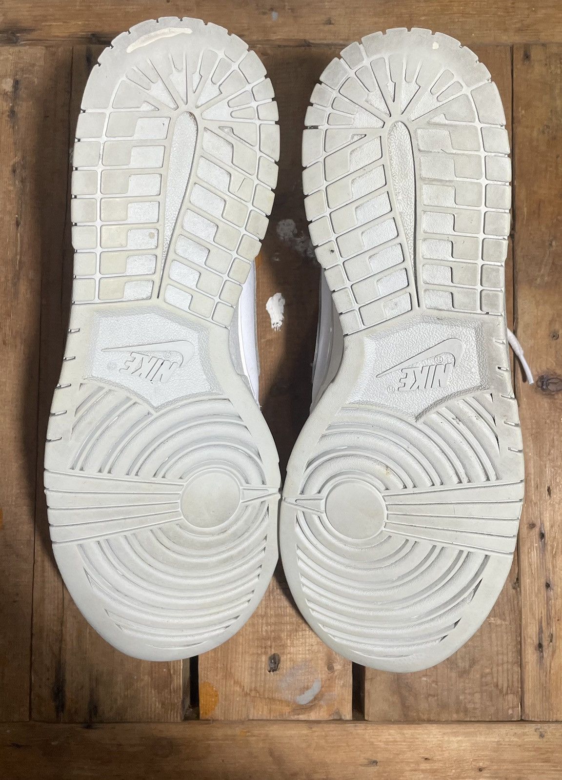 Nike Nike Dunk Low Retro White Pure Platinum Size US 9.5 / EU 42-43 - 6 Thumbnail