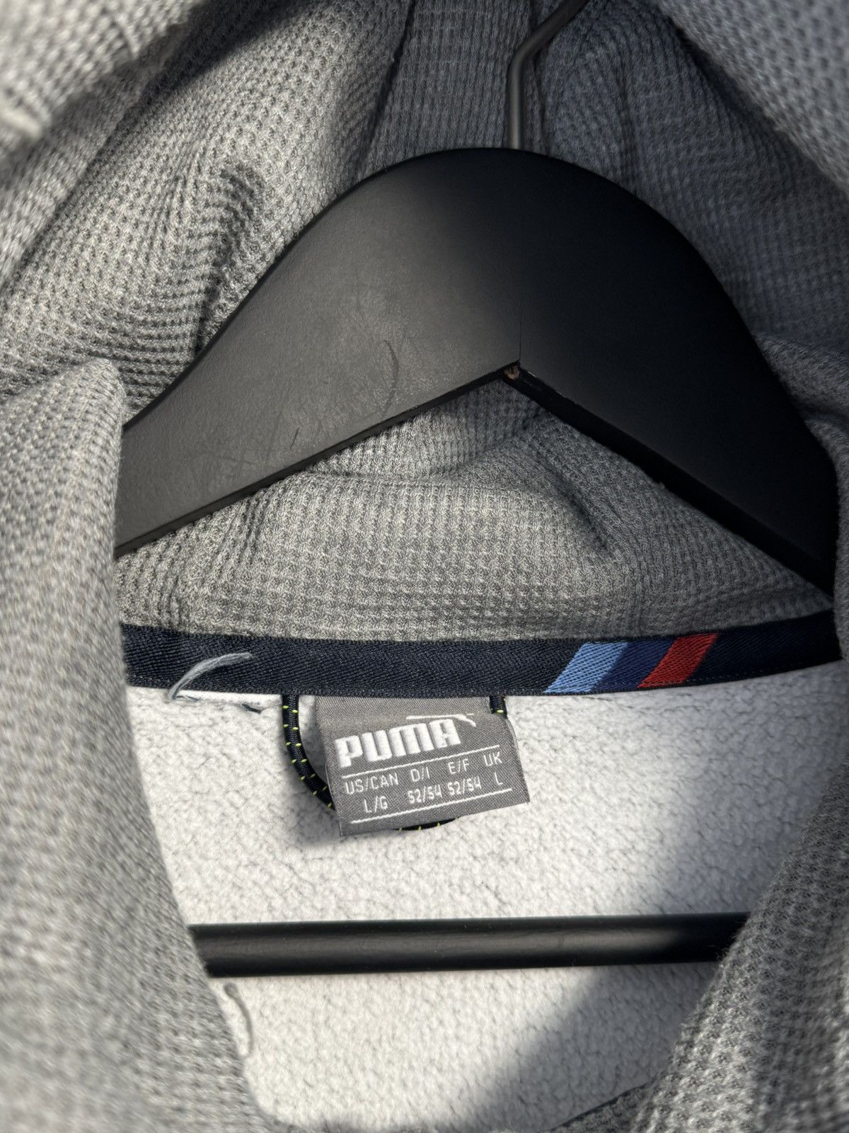 Puma PUMA Men's BMW L Motorsport Full-Zip Hoodie GRAY Size US L / EU 52-54 / 3 - 10 Thumbnail