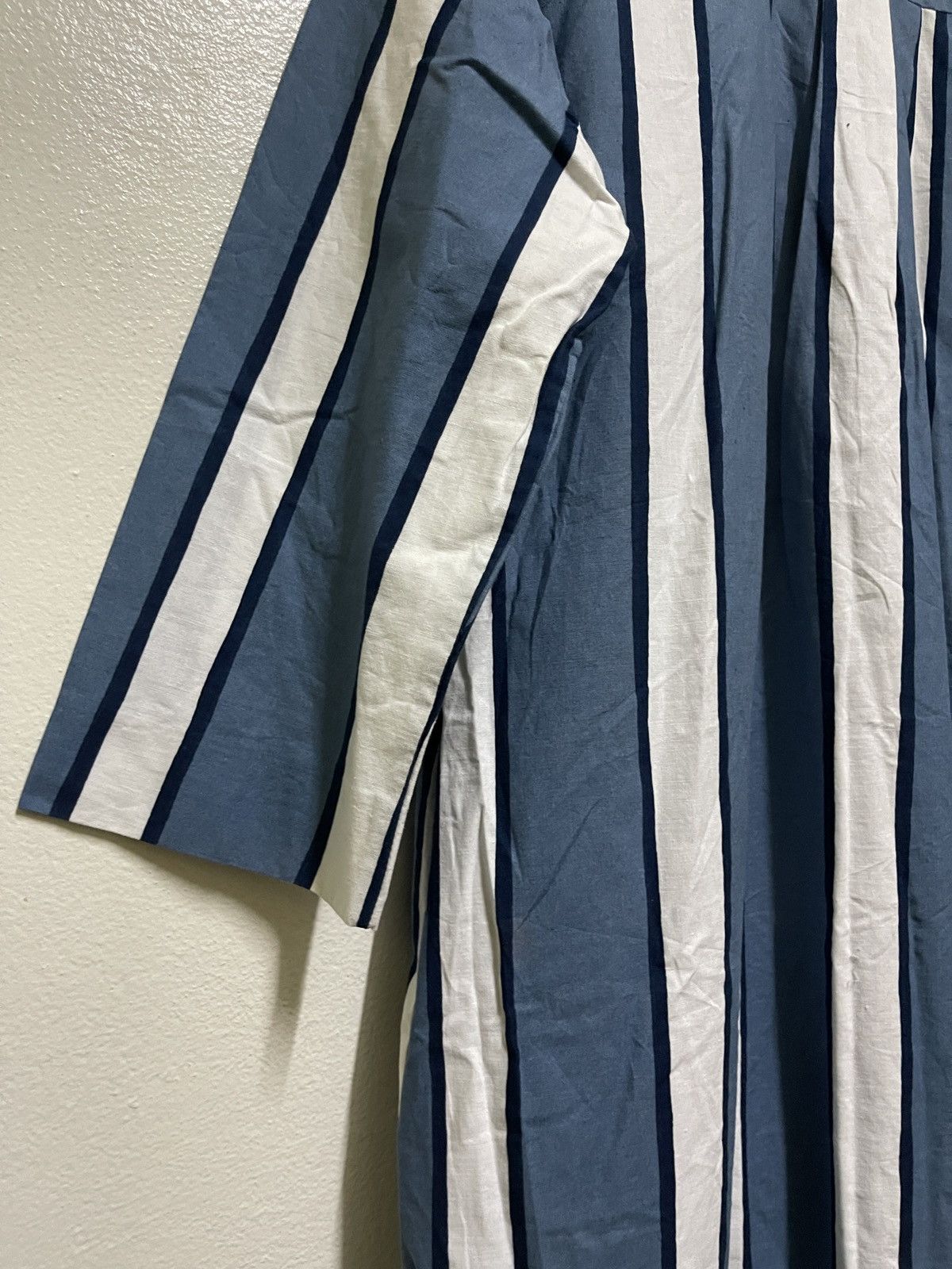 Marimekko × Vintage Vintage Marimekko 1977 Finland Dress Button Striped Size XS / US 0-2 / IT 36-38 - 10 Thumbnail