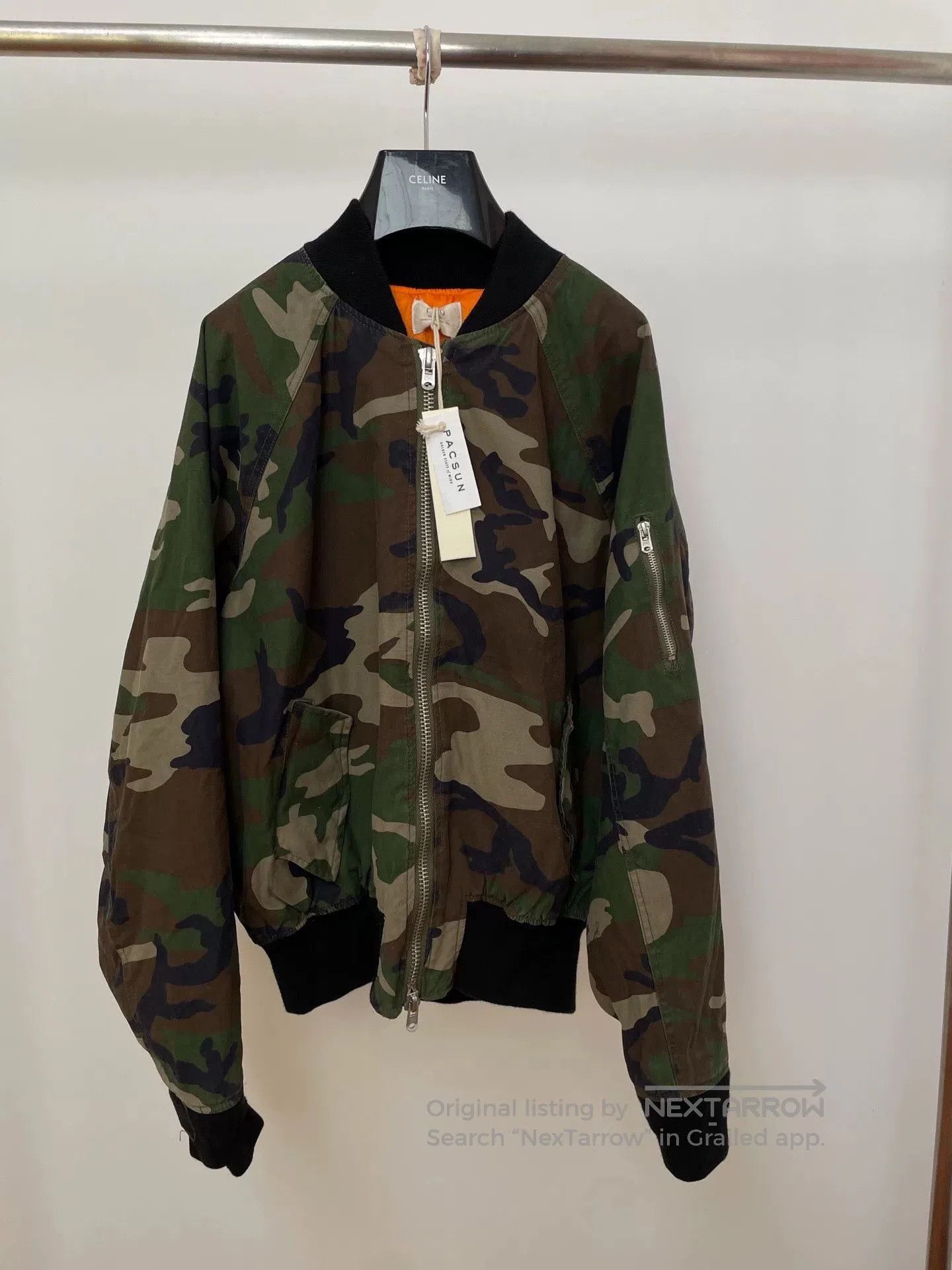Fear of God Fear of God FOG Camouflage Bomber Jacket. Size US L / EU 52-54 / 3 - 1 Thumbnail