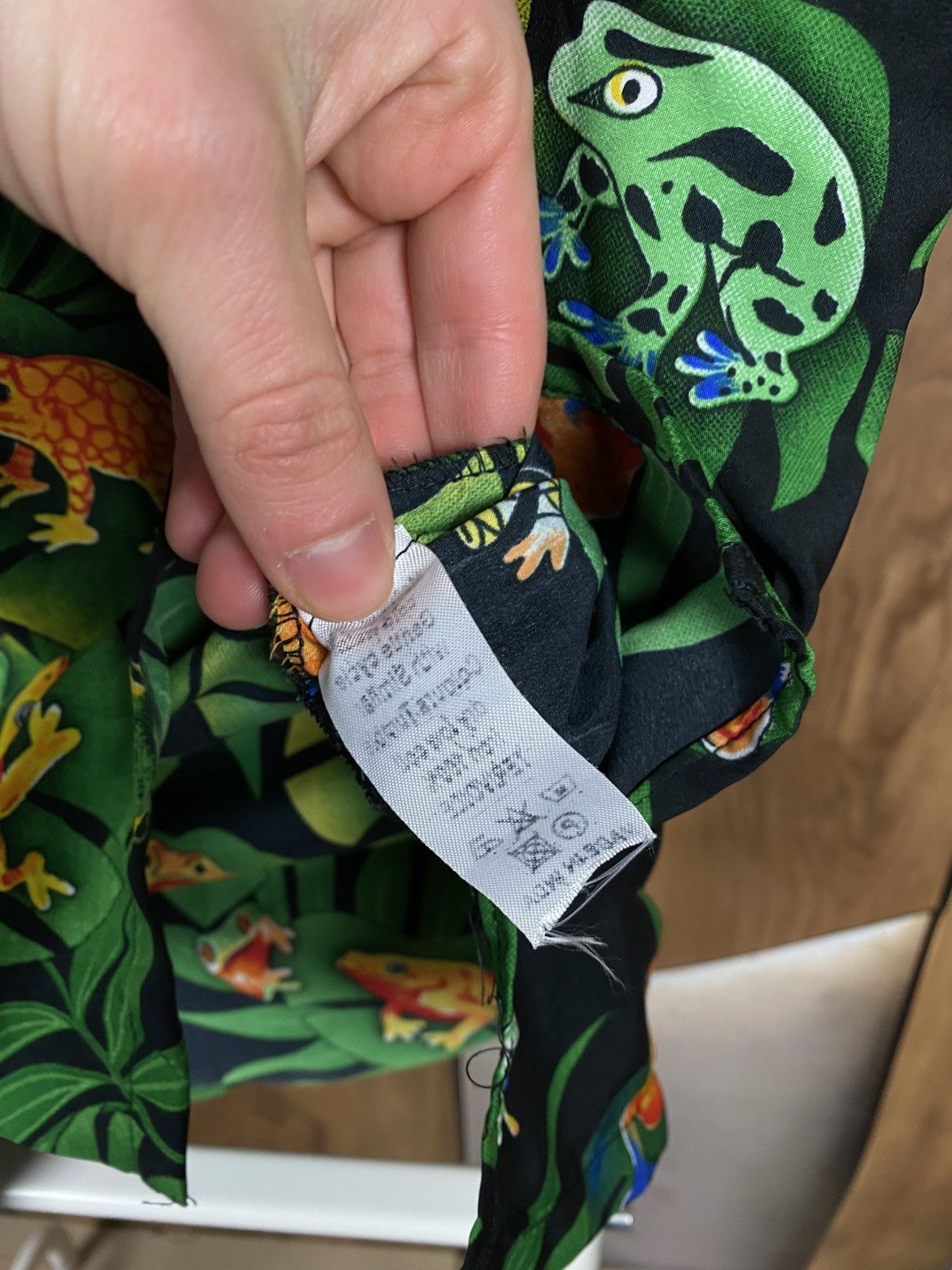 Vintage 🐸Vintage Shirt Short Sleeve Toads Hawaiian Overprint Tee🐸 Size US M / EU 48-50 / 2 - 10 Thumbnail