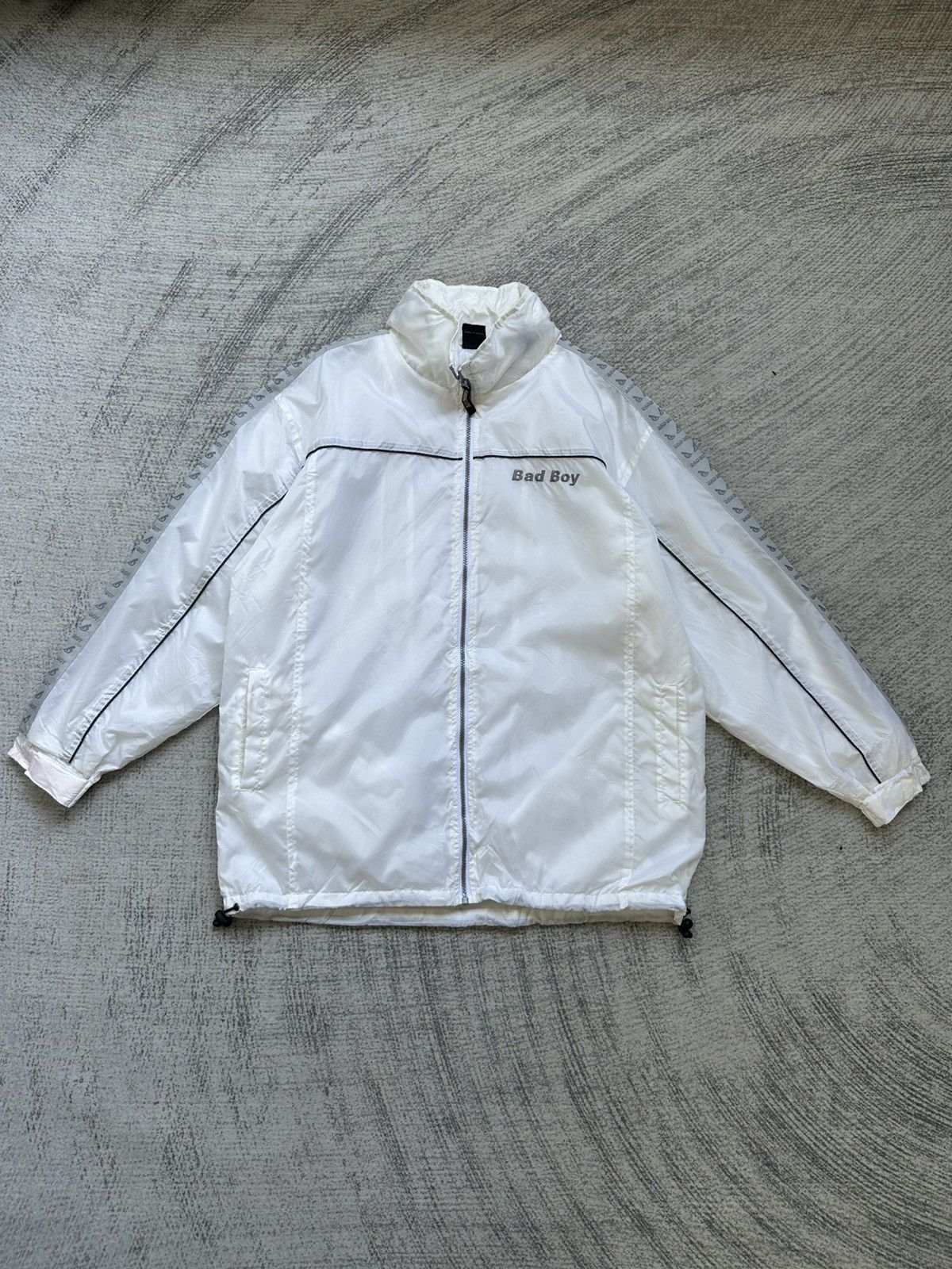 Japanese Brand × Vintage Vintage Y2K BadBoy California Sidetape Windbraker Size US L / EU 52-54 / 3 - 2 Thumbnail